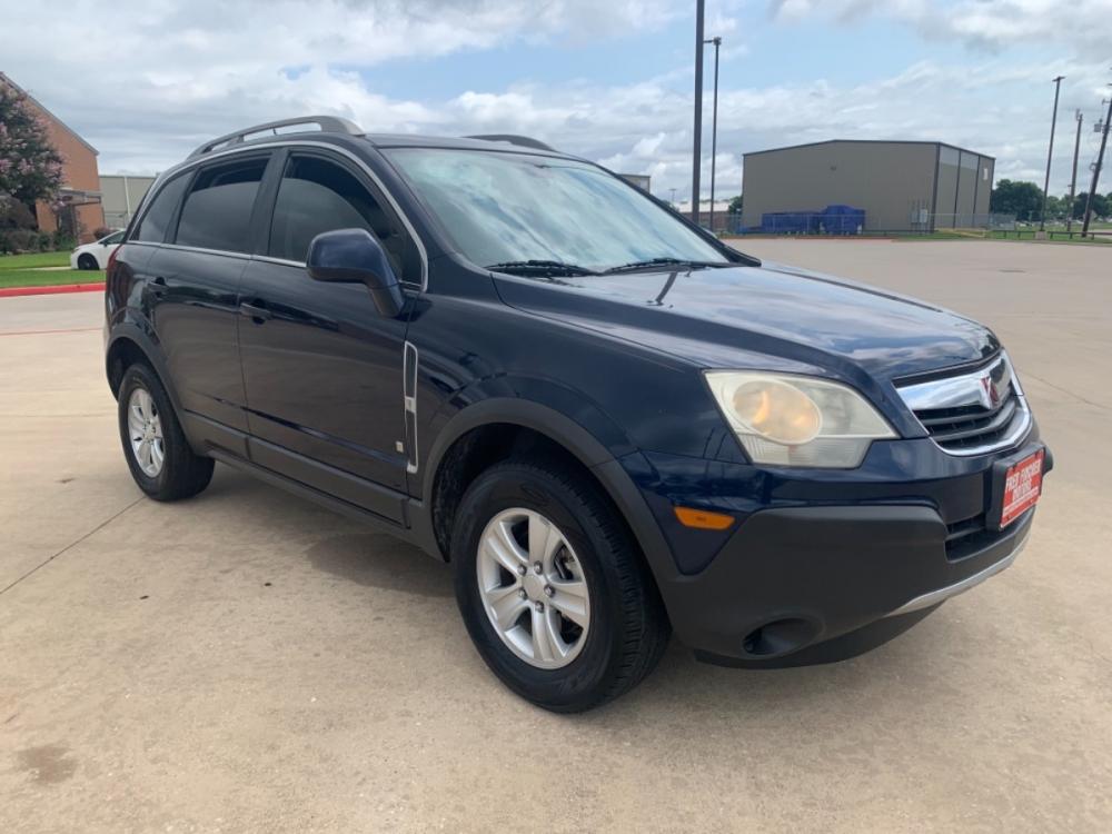2009 BLUE /tan Saturn VUE FWD XE (3GSCL33P09S) with an 2.4L L4 DOHC 16V engine, 4-Speed Automatic Overdrive transmission, located at 14700 Tomball Parkway 249, Houston, TX, 77086, (281) 444-2200, 29.928619, -95.504074 - Photo #0