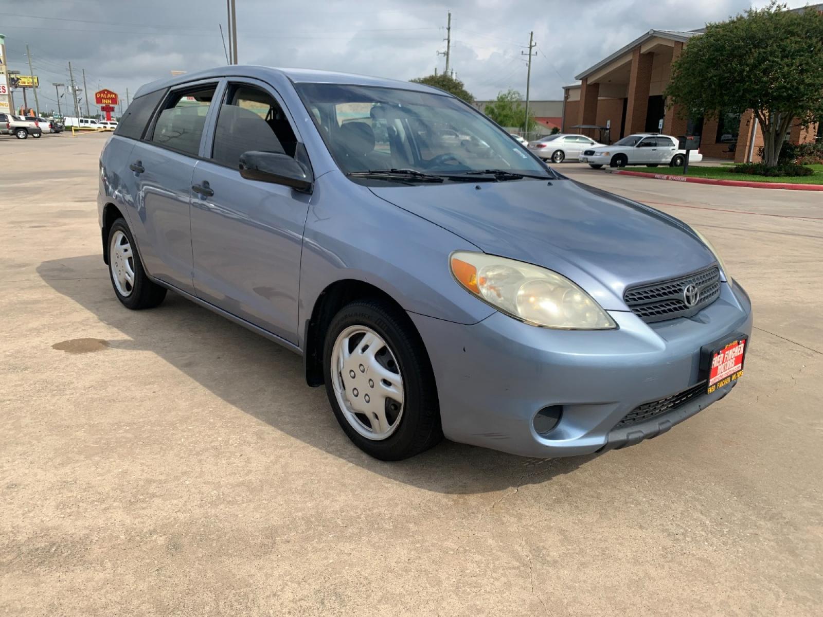 2006 BLUE Toyota Matrix 2WD (2T1KR32E76C) with an 1.8L L4 DOHC 16V engine, Automatic transmission, located at 14700 Tomball Parkway 249, Houston, TX, 77086, (281) 444-2200, 29.928619, -95.504074 - Photo #0