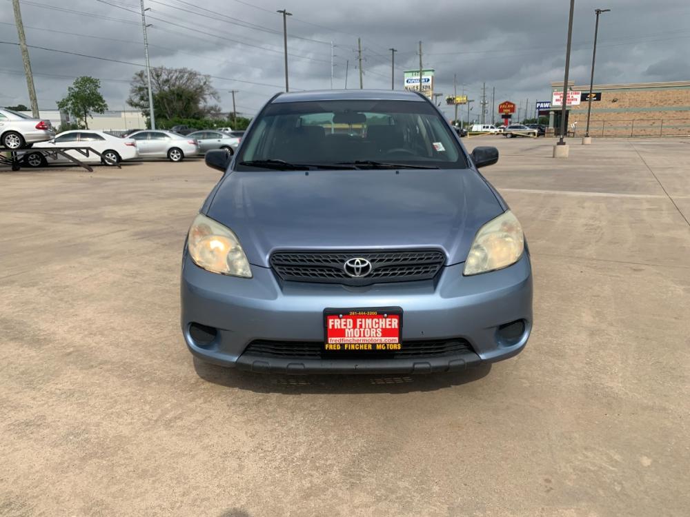 2006 BLUE Toyota Matrix 2WD (2T1KR32E76C) with an 1.8L L4 DOHC 16V engine, Automatic transmission, located at 14700 Tomball Parkway 249, Houston, TX, 77086, (281) 444-2200, 29.928619, -95.504074 - Photo #1