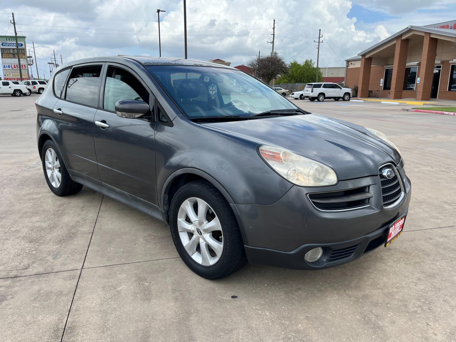 2007 SILVER Subaru B9 Tribeca 5-Passenger (4S4WX82D074) with an 3.0L H6 DOHC 24V engine, 5-Speed Automatic Overdrive transmission, located at 14700 Tomball Parkway 249, Houston, TX, 77086, (281) 444-2200, 29.928619, -95.504074 - Photo #0