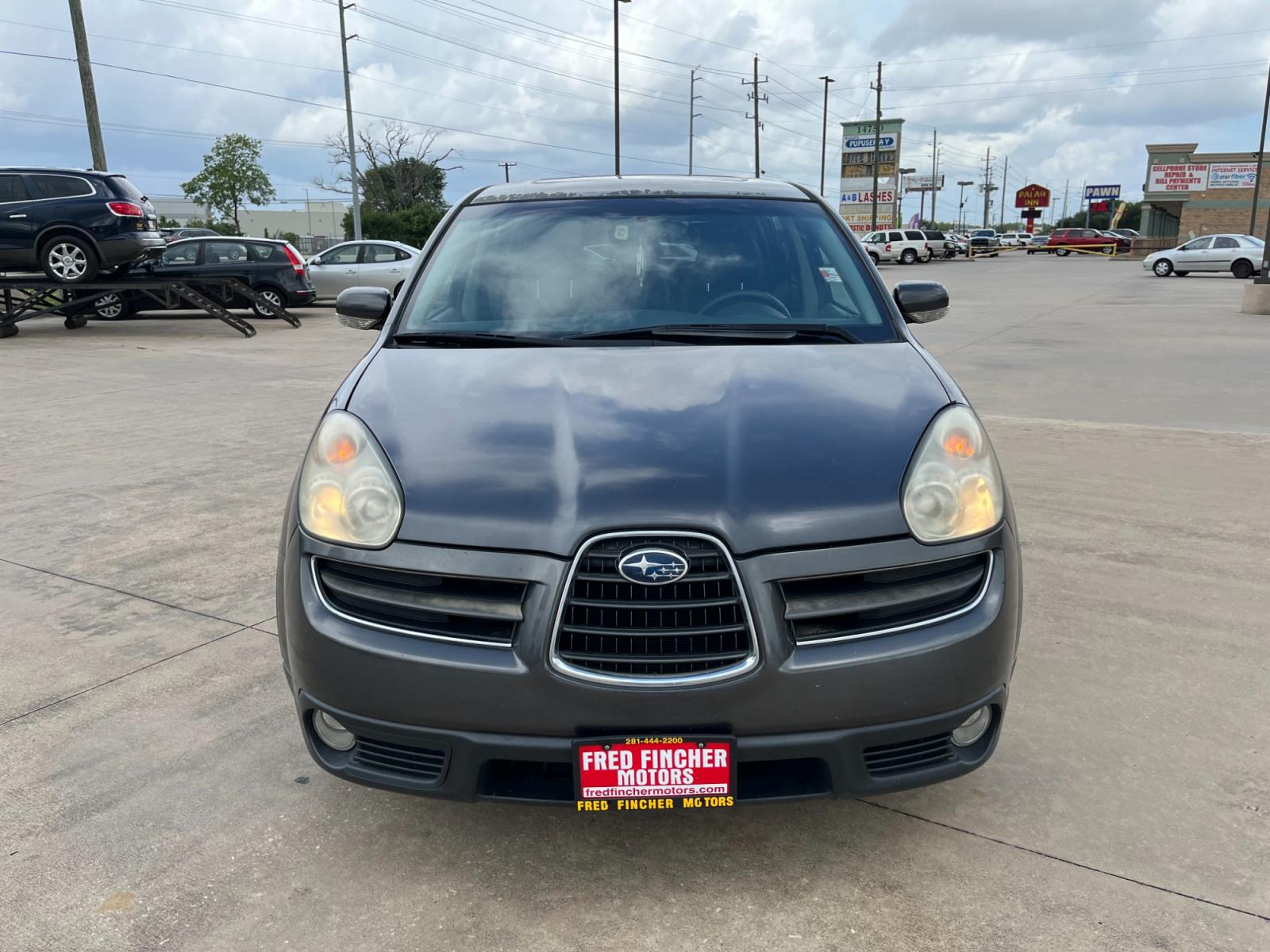 2007 SILVER Subaru B9 Tribeca 5-Passenger (4S4WX82D074) with an 3.0L H6 DOHC 24V engine, 5-Speed Automatic Overdrive transmission, located at 14700 Tomball Parkway 249, Houston, TX, 77086, (281) 444-2200, 29.928619, -95.504074 - Photo #1