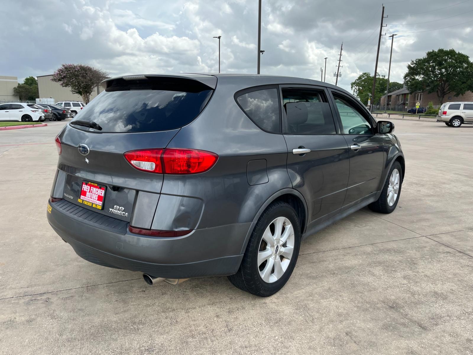 2007 SILVER Subaru B9 Tribeca 5-Passenger (4S4WX82D074) with an 3.0L H6 DOHC 24V engine, 5-Speed Automatic Overdrive transmission, located at 14700 Tomball Parkway 249, Houston, TX, 77086, (281) 444-2200, 29.928619, -95.504074 - Photo #6