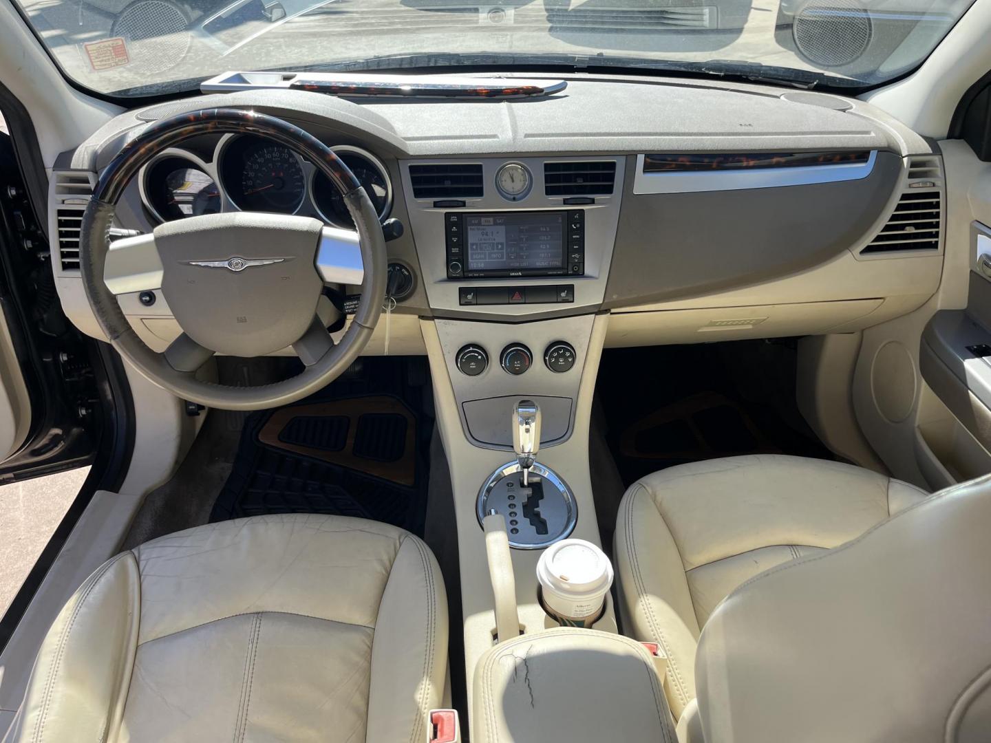 2010 Black /TAN Chrysler Sebring Sedan Limited (1C3CC5FB2AN) with an 2.4L L4 DOHC 16V engine, 4-Speed Automatic transmission, located at 14700 Tomball Parkway 249, Houston, TX, 77086, (281) 444-2200, 29.928619, -95.504074 - Photo#10