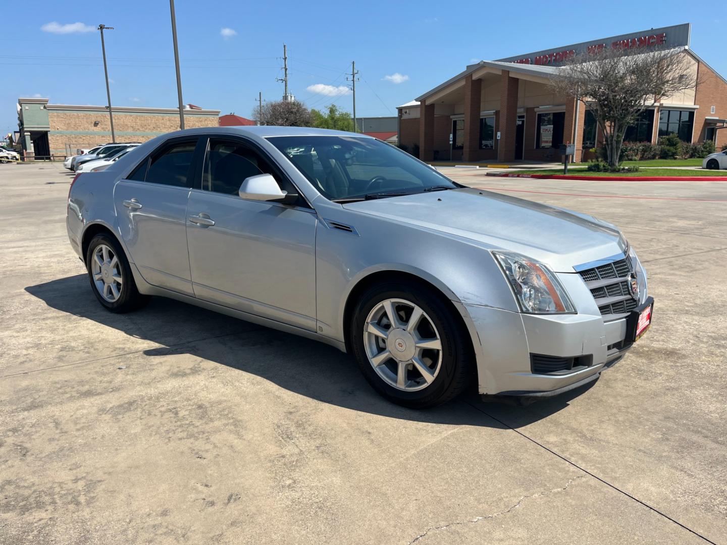 2009 SILVER /gray Cadillac CTS 3.6L SFI (1G6DF577990) with an 3.6L V6 DOHC 24V engine, 5-Speed Automatic transmission, located at 14700 Tomball Parkway 249, Houston, TX, 77086, (281) 444-2200, 29.928619, -95.504074 - Photo#0