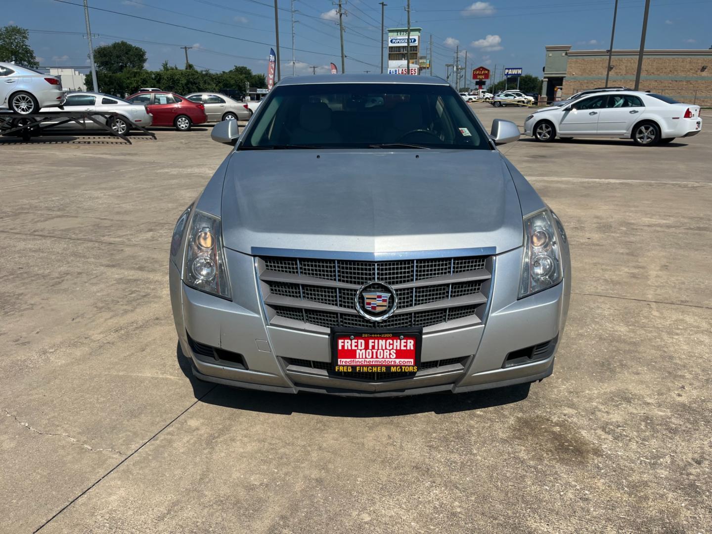 2009 SILVER /gray Cadillac CTS 3.6L SFI (1G6DF577990) with an 3.6L V6 DOHC 24V engine, 5-Speed Automatic transmission, located at 14700 Tomball Parkway 249, Houston, TX, 77086, (281) 444-2200, 29.928619, -95.504074 - Photo#1