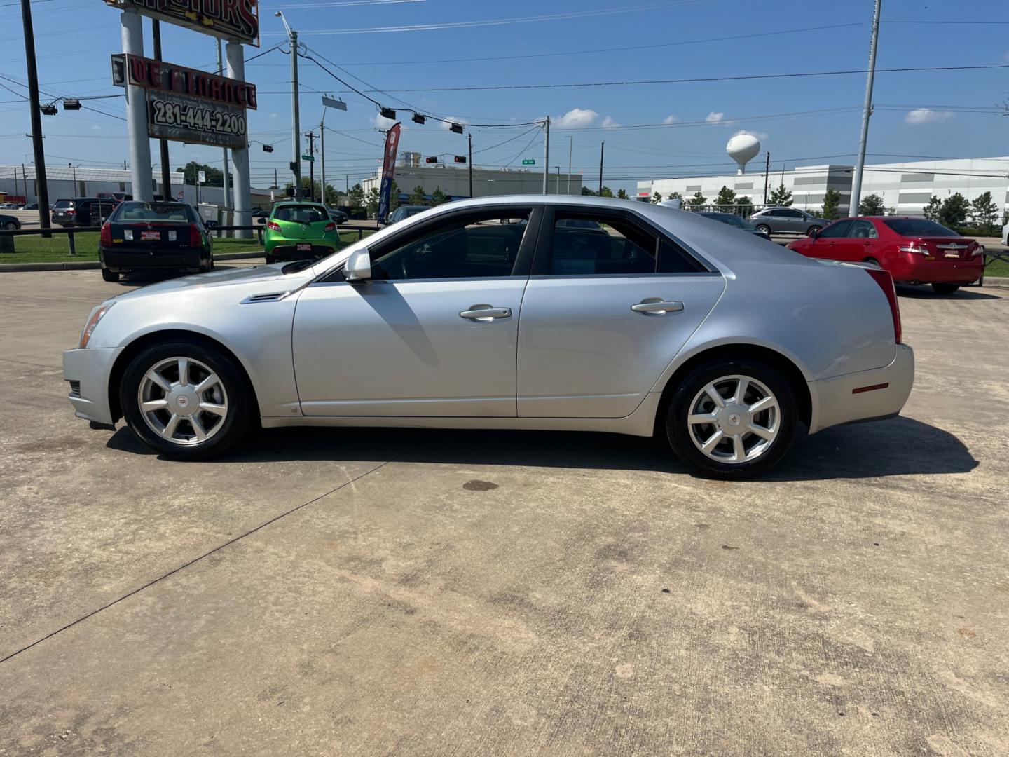 2009 SILVER /gray Cadillac CTS 3.6L SFI (1G6DF577990) with an 3.6L V6 DOHC 24V engine, 5-Speed Automatic transmission, located at 14700 Tomball Parkway 249, Houston, TX, 77086, (281) 444-2200, 29.928619, -95.504074 - Photo#3