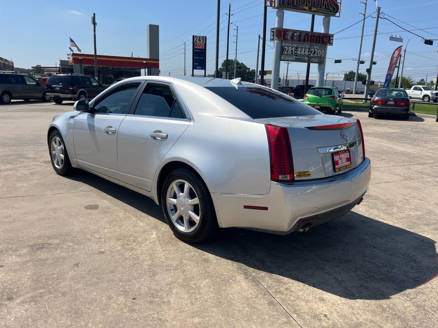 2009 SILVER /gray Cadillac CTS 3.6L SFI (1G6DF577990) with an 3.6L V6 DOHC 24V engine, 5-Speed Automatic transmission, located at 14700 Tomball Parkway 249, Houston, TX, 77086, (281) 444-2200, 29.928619, -95.504074 - Photo#4