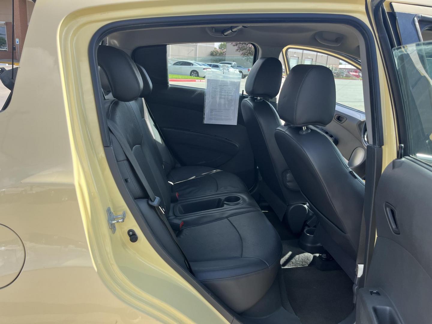 2014 /black Chevrolet Spark 2LT Auto (KL8CF6S92EC) with an 1.2L L4 16V DOHC engine, Continuously Variable Transmission transmission, located at 14700 Tomball Parkway 249, Houston, TX, 77086, (281) 444-2200, 29.928619, -95.504074 - Photo#10