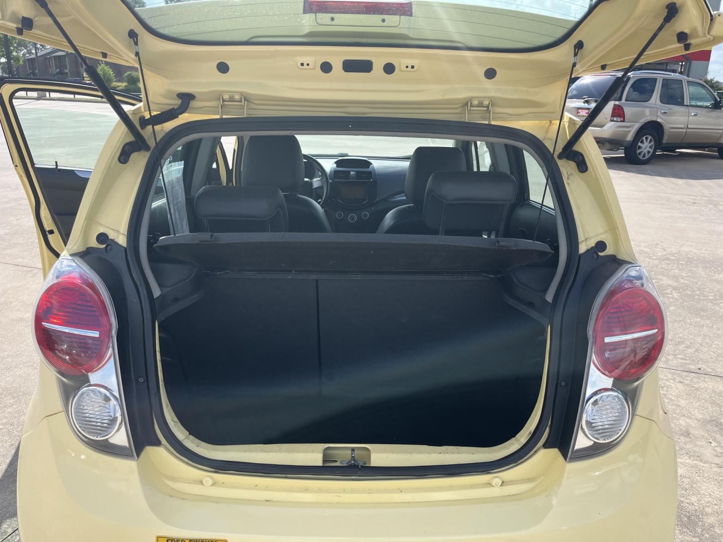 2014 /black Chevrolet Spark 2LT Auto (KL8CF6S92EC) with an 1.2L L4 16V DOHC engine, Continuously Variable Transmission transmission, located at 14700 Tomball Parkway 249, Houston, TX, 77086, (281) 444-2200, 29.928619, -95.504074 - Photo#12