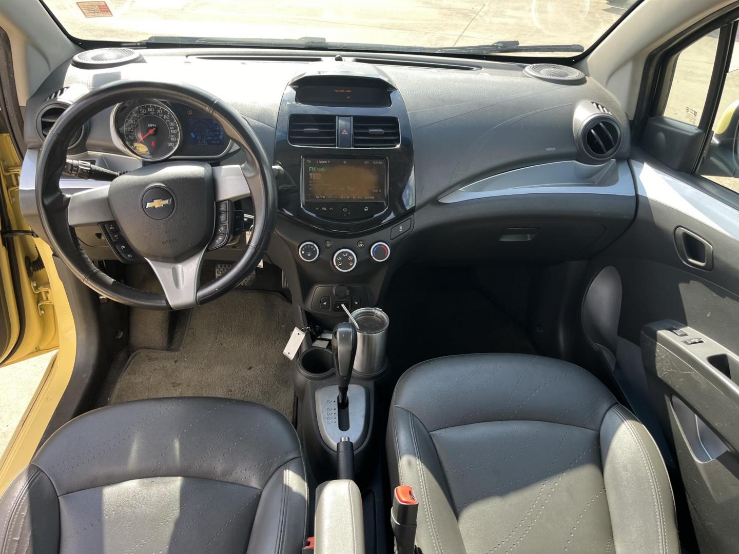2014 /black Chevrolet Spark 2LT Auto (KL8CF6S92EC) with an 1.2L L4 16V DOHC engine, Continuously Variable Transmission transmission, located at 14700 Tomball Parkway 249, Houston, TX, 77086, (281) 444-2200, 29.928619, -95.504074 - Photo#14