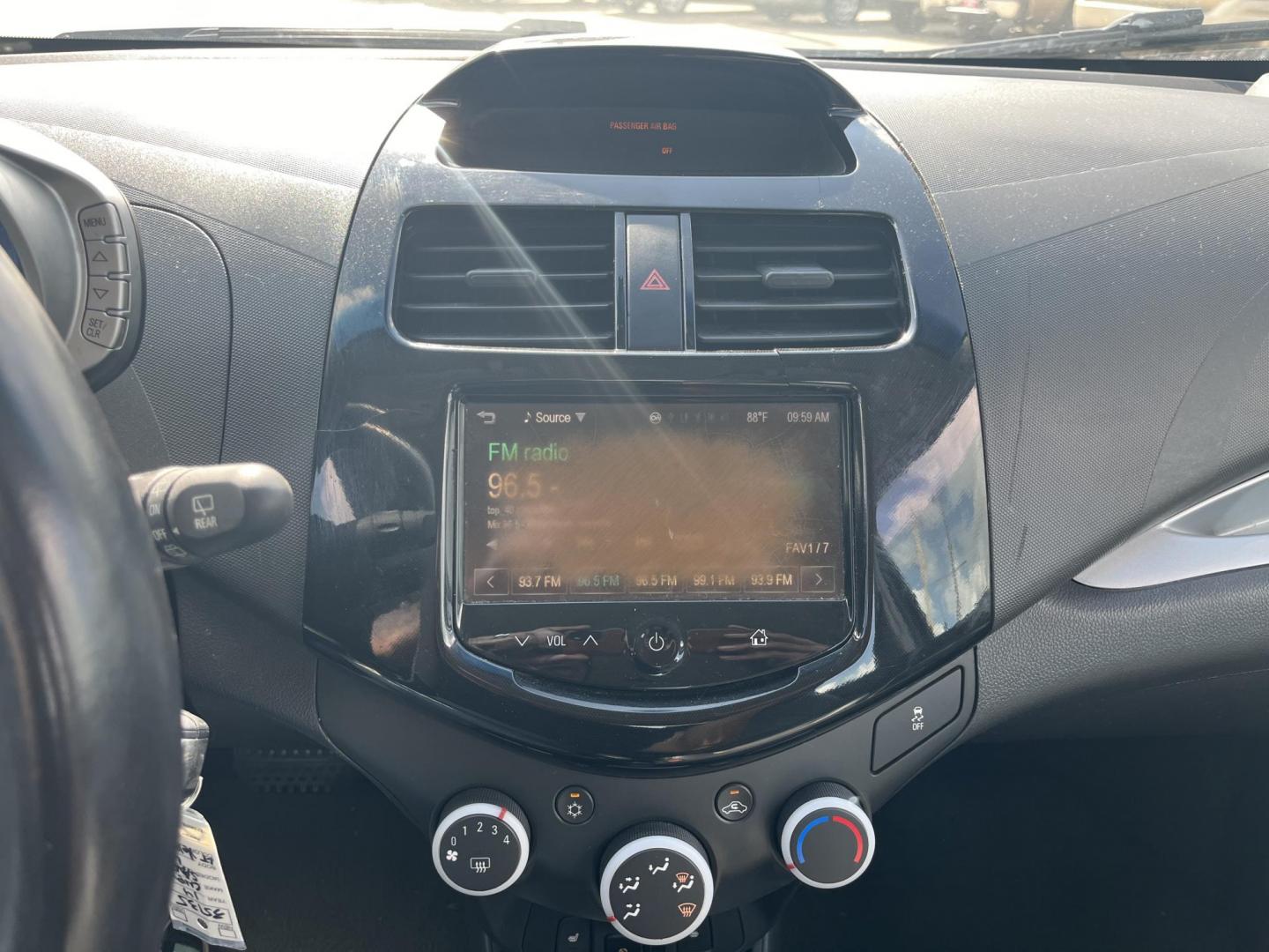 2014 /black Chevrolet Spark 2LT Auto (KL8CF6S92EC) with an 1.2L L4 16V DOHC engine, Continuously Variable Transmission transmission, located at 14700 Tomball Parkway 249, Houston, TX, 77086, (281) 444-2200, 29.928619, -95.504074 - Photo#15