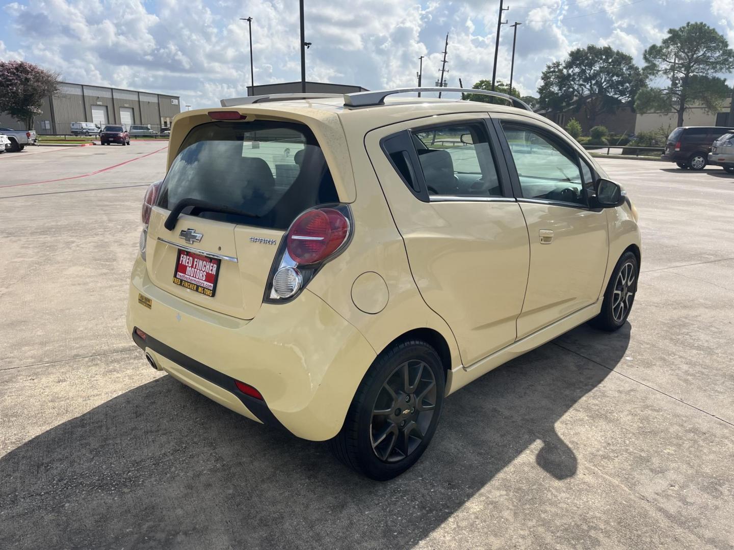 2014 /black Chevrolet Spark 2LT Auto (KL8CF6S92EC) with an 1.2L L4 16V DOHC engine, Continuously Variable Transmission transmission, located at 14700 Tomball Parkway 249, Houston, TX, 77086, (281) 444-2200, 29.928619, -95.504074 - Photo#5