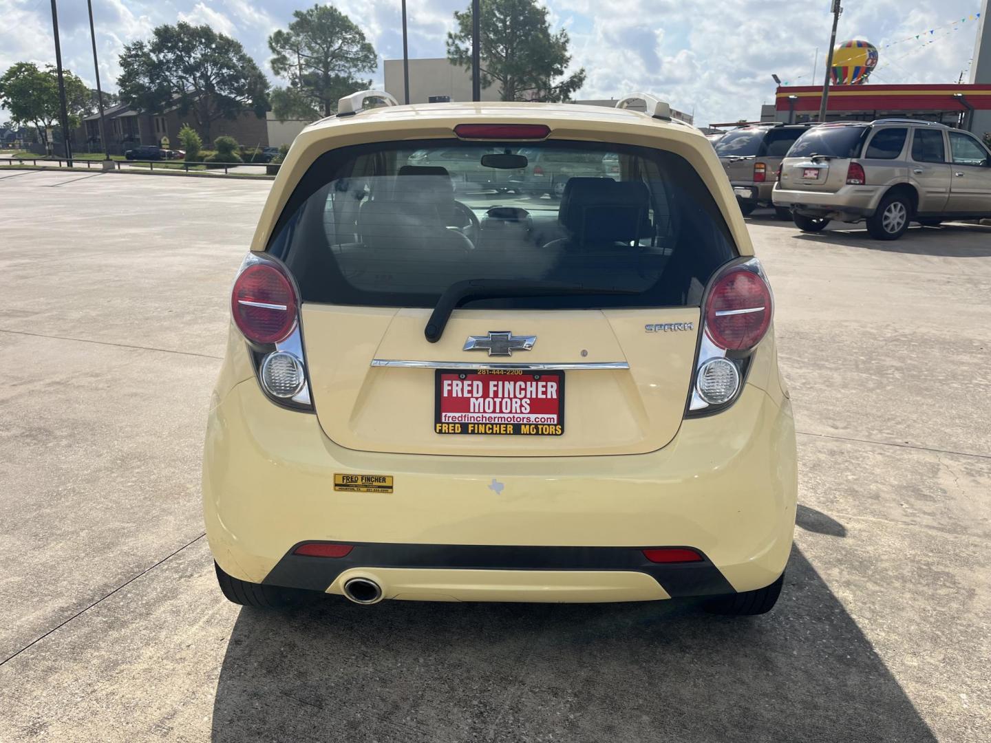 2014 /black Chevrolet Spark 2LT Auto (KL8CF6S92EC) with an 1.2L L4 16V DOHC engine, Continuously Variable Transmission transmission, located at 14700 Tomball Parkway 249, Houston, TX, 77086, (281) 444-2200, 29.928619, -95.504074 - Photo#6