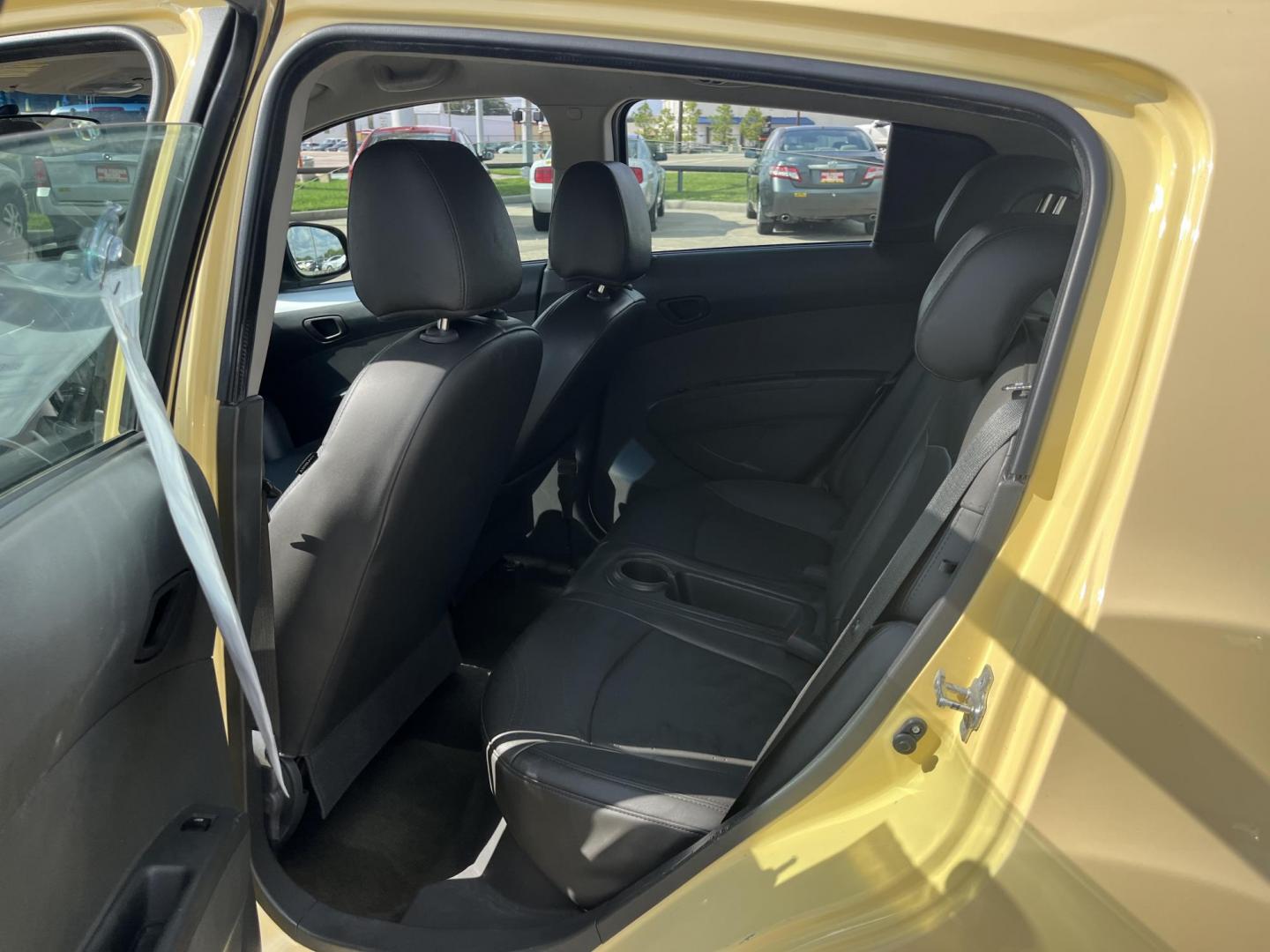 2014 /black Chevrolet Spark 2LT Auto (KL8CF6S92EC) with an 1.2L L4 16V DOHC engine, Continuously Variable Transmission transmission, located at 14700 Tomball Parkway 249, Houston, TX, 77086, (281) 444-2200, 29.928619, -95.504074 - Photo#8