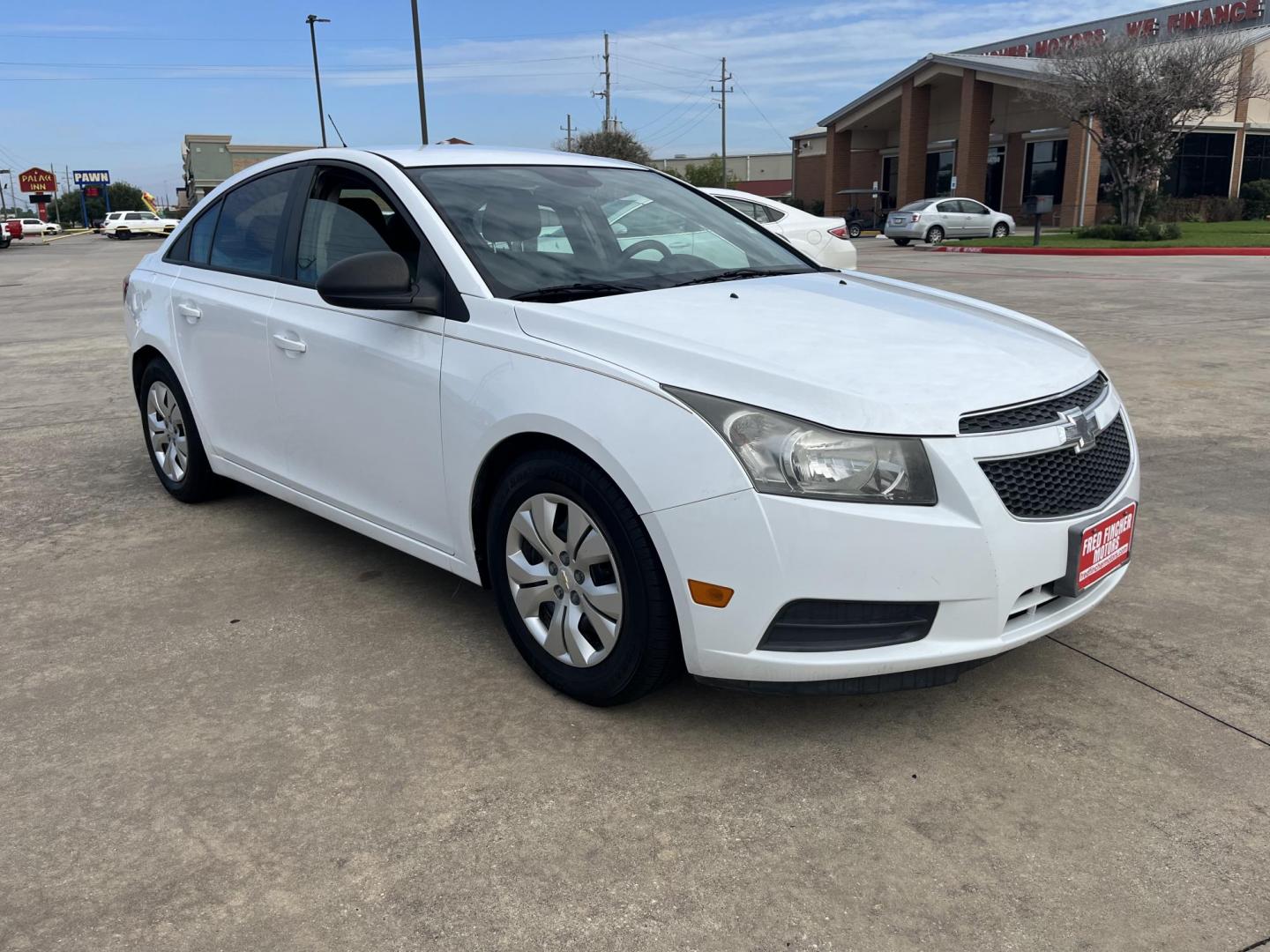 2014 Chevrolet Cruze LS Auto (1G1PA5SH5E7) with an 1.8L L4 DOHC 16V FFV engine, 6-Speed Automatic transmission, located at 14700 Tomball Parkway 249, Houston, TX, 77086, (281) 444-2200, 29.928619, -95.504074 - Photo#0