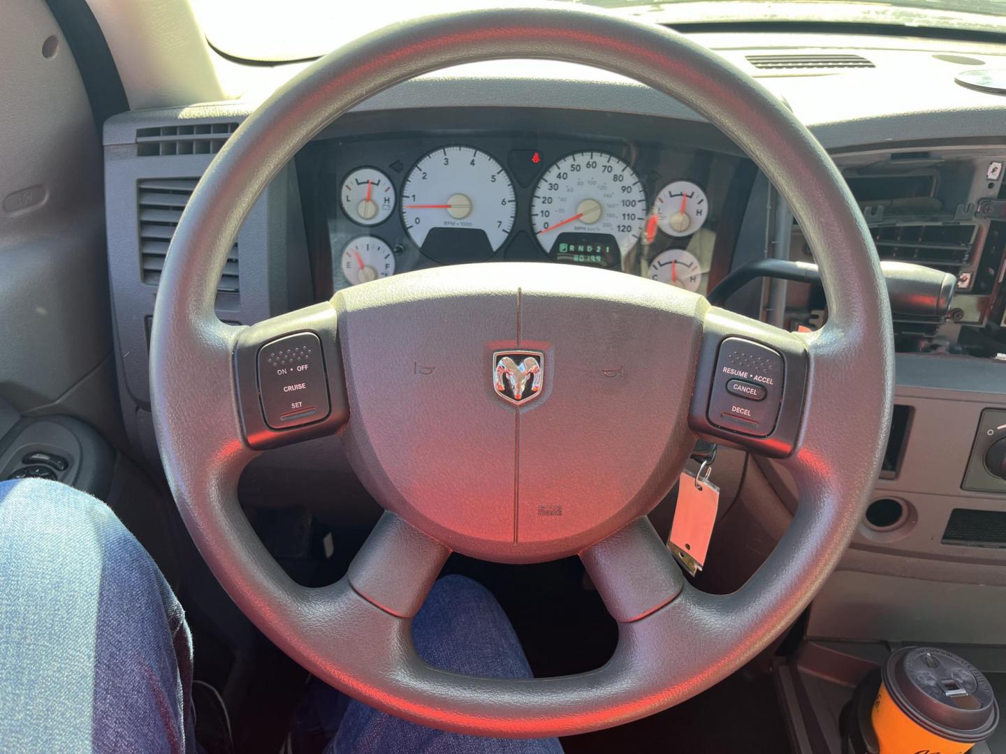 2007 Dodge Ram 1500 Laramie Quad Cab 2WD (1D7HA18P77S) with an 4.7L V8 SOHC 16V FFV engine, Automatic Overdrive transmission, located at 14700 Tomball Parkway 249, Houston, TX, 77086, (281) 444-2200, 29.928619, -95.504074 - Photo#13