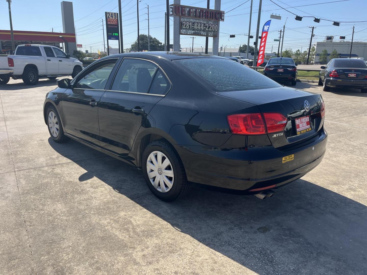 2013 Black /black Volkswagen Jetta S (3VW2K7AJ5DM) with an 2.0L L4 DOHC 20V engine, Automatic Overdrive transmission, located at 14700 Tomball Parkway 249, Houston, TX, 77086, (281) 444-2200, 29.928619, -95.504074 - Photo#7
