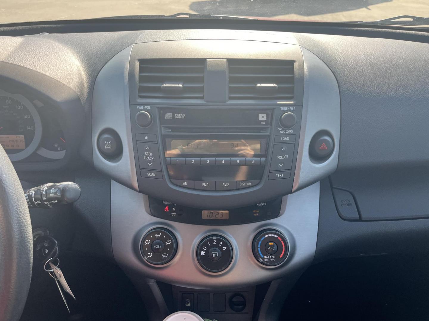 2007 red /gray Toyota RAV4 Sport V6 4WD (JTMBK32VX76) with an 3.5L V6 DOHC 24V engine, 5-Speed Automatic Overdrive transmission, located at 14700 Tomball Parkway 249, Houston, TX, 77086, (281) 444-2200, 29.928619, -95.504074 - Photo#14