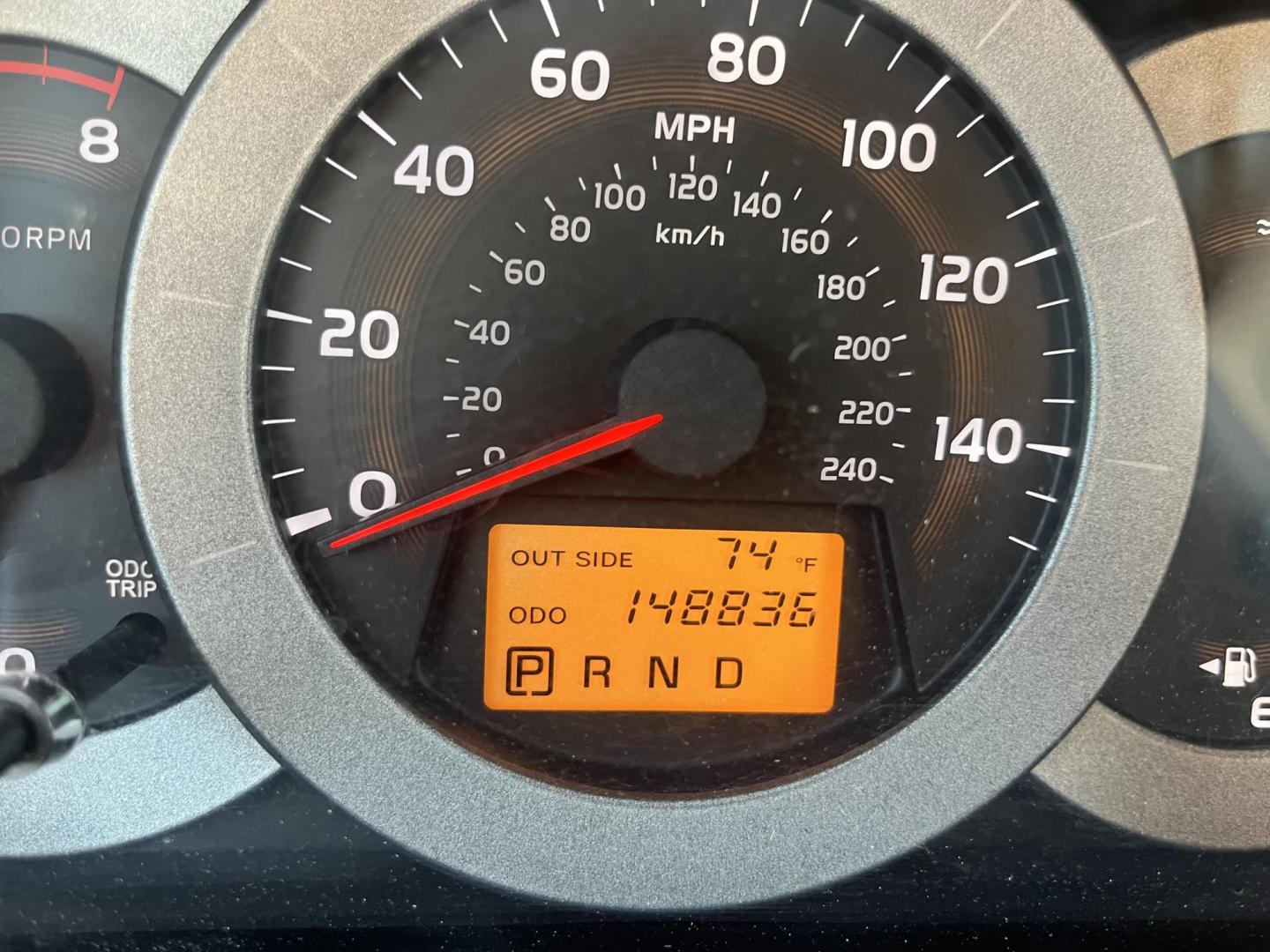 2007 red /gray Toyota RAV4 Sport V6 4WD (JTMBK32VX76) with an 3.5L V6 DOHC 24V engine, 5-Speed Automatic Overdrive transmission, located at 14700 Tomball Parkway 249, Houston, TX, 77086, (281) 444-2200, 29.928619, -95.504074 - Photo#17
