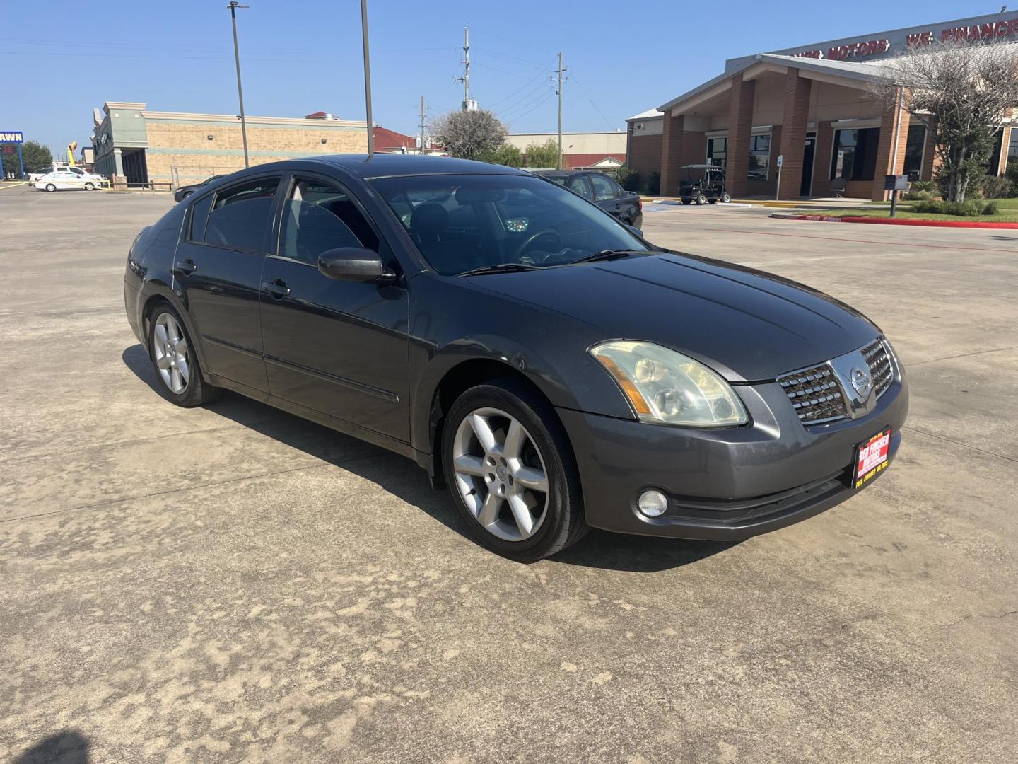 2006 GRAY /black Nissan Maxima SE (1N4BA41E86C) with an 3.5L V6 DOHC 24V engine, Automatic Overdrive transmission, located at 14700 Tomball Parkway 249, Houston, TX, 77086, (281) 444-2200, 29.928619, -95.504074 - Photo#0