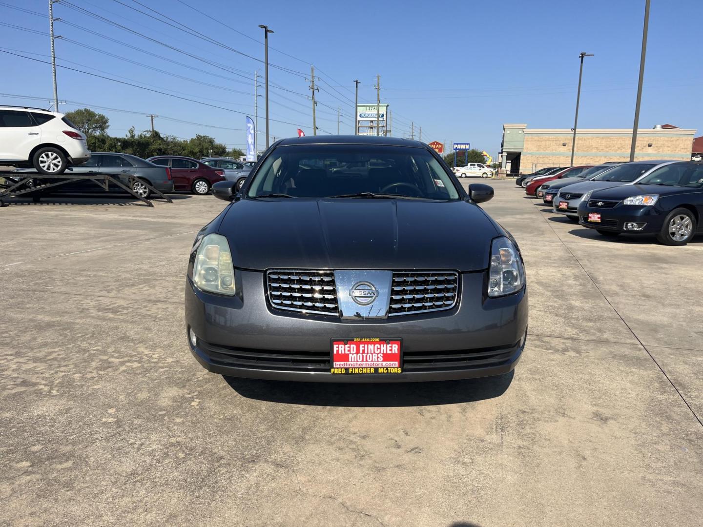 2006 GRAY /black Nissan Maxima SE (1N4BA41E86C) with an 3.5L V6 DOHC 24V engine, Automatic Overdrive transmission, located at 14700 Tomball Parkway 249, Houston, TX, 77086, (281) 444-2200, 29.928619, -95.504074 - Photo#1
