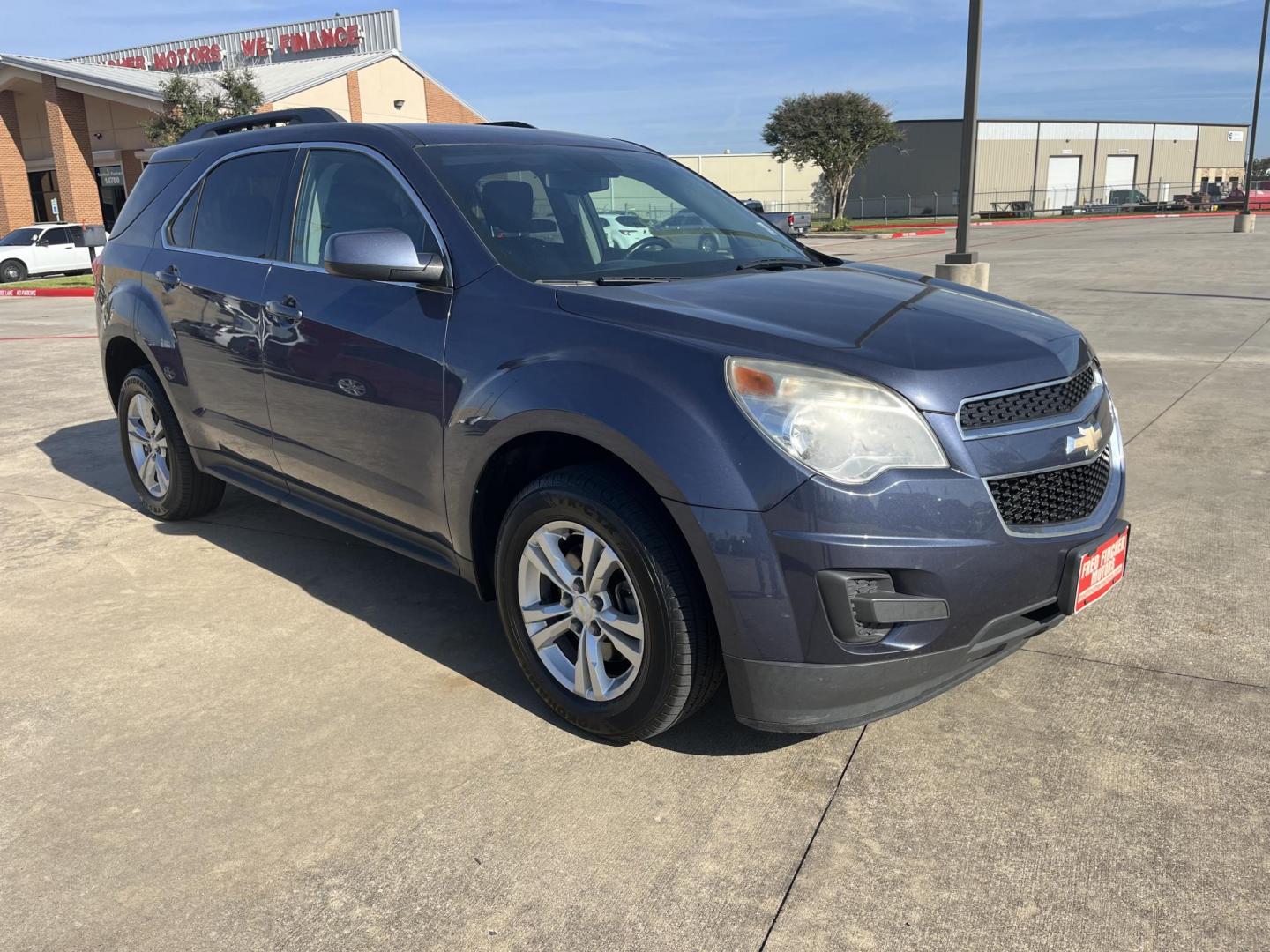 2014 blue /black Chevrolet Equinox 1LT 2WD (2GNALBEK7E6) with an 2.4L L4 DOHC 16V engine, 6-Speed Automatic transmission, located at 14700 Tomball Parkway 249, Houston, TX, 77086, (281) 444-2200, 29.928619, -95.504074 - Photo#0