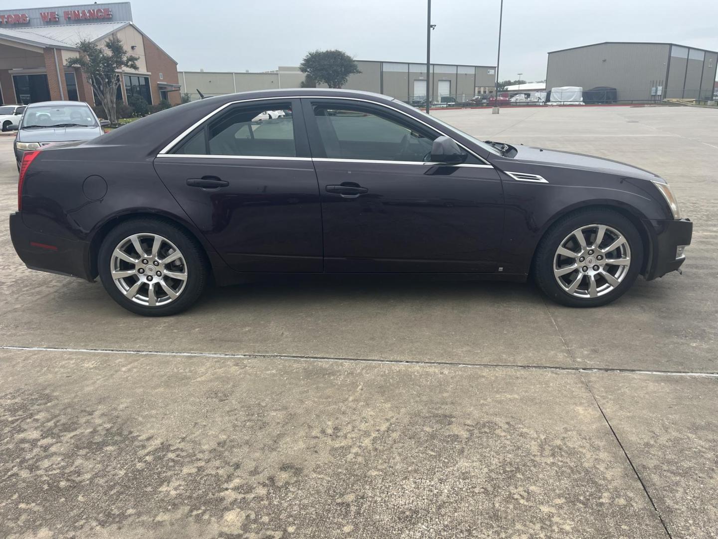 2008 maroom /TAN Cadillac CTS 3.6L SIDI AWD (1G6DS57V780) with an 3.6L V6 DOHC 24V engine, 5-Speed Automatic Overdrive transmission, located at 14700 Tomball Parkway 249, Houston, TX, 77086, (281) 444-2200, 29.928619, -95.504074 - Photo#6