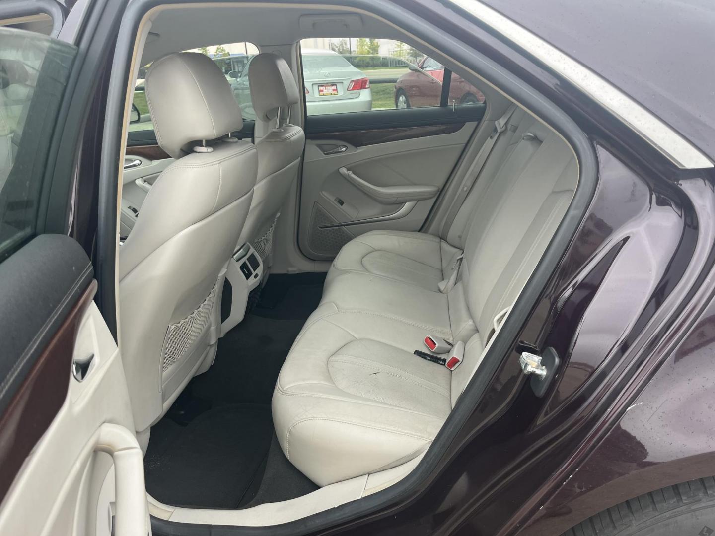 2008 maroom /TAN Cadillac CTS 3.6L SIDI AWD (1G6DS57V780) with an 3.6L V6 DOHC 24V engine, 5-Speed Automatic Overdrive transmission, located at 14700 Tomball Parkway 249, Houston, TX, 77086, (281) 444-2200, 29.928619, -95.504074 - Photo#8