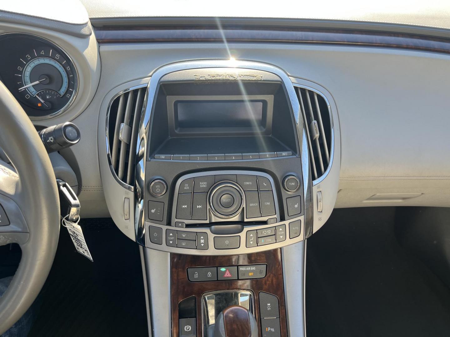 2010 red /tan Buick LaCrosse CXL FWD (1G4GC5EGXAF) with an 3.0L V6 DOHC 24V engine, 6-Speed Automatic Overdrive transmission, located at 14700 Tomball Parkway 249, Houston, TX, 77086, (281) 444-2200, 29.928619, -95.504074 - Photo#15