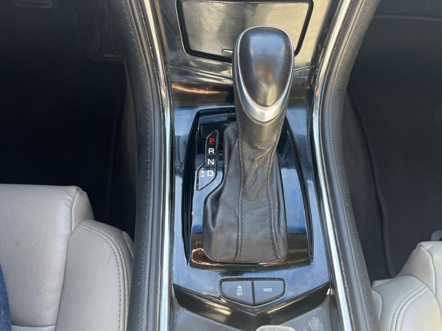 2015 white /TAN Cadillac ATS Coupe 2.0L Turbo Standard RWD (1G6AA5RX9F0) with an 2.0L L4 DOHC 16V TURBO engine, Automatic Overdrive transmission, located at 14700 Tomball Parkway 249, Houston, TX, 77086, (281) 444-2200, 29.928619, -95.504074 - Photo#12