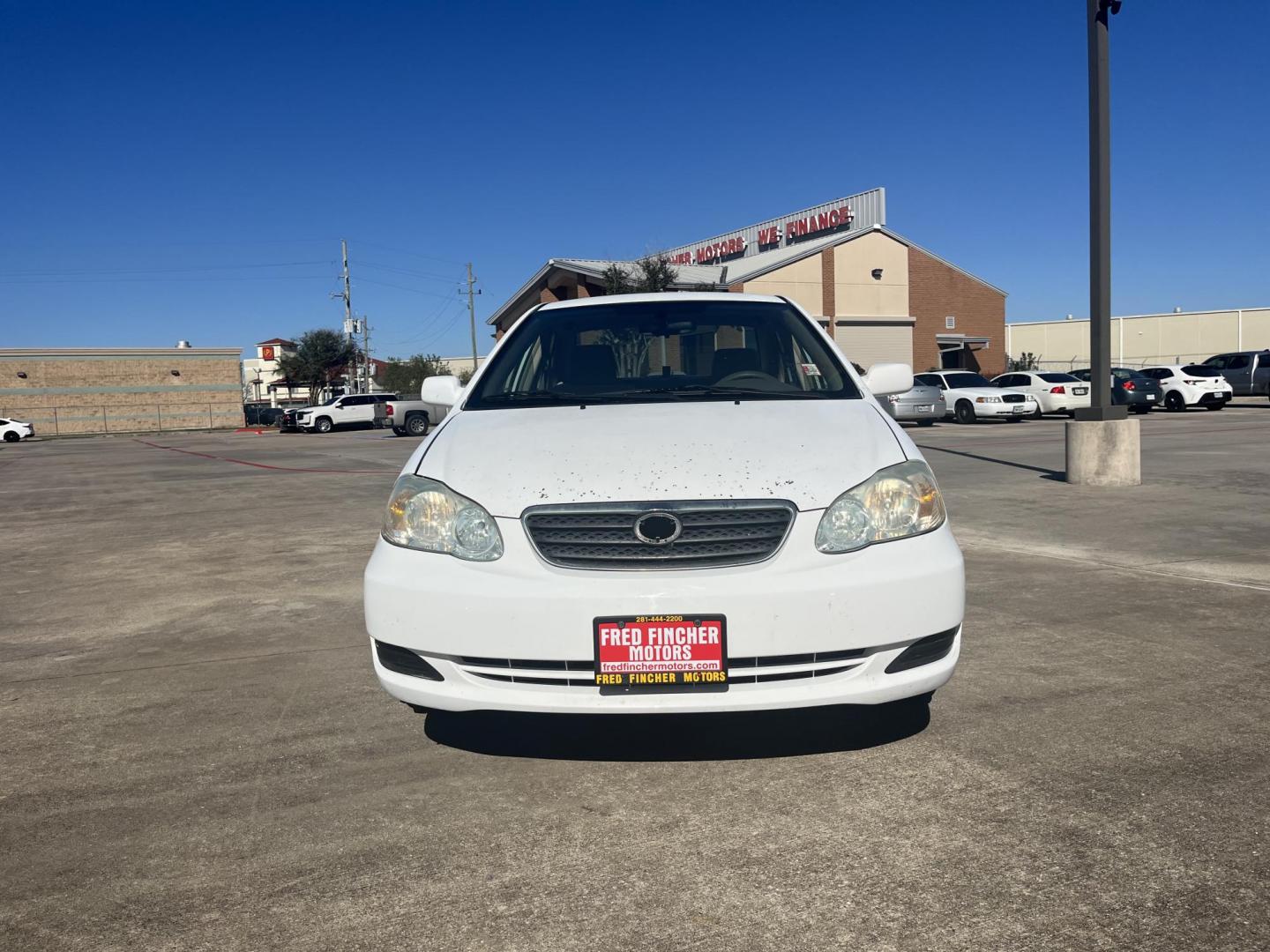 2006 white /TAN Toyota Corolla CE (2T1BR32E26C) with an 1.8L L4 DOHC 16V engine, Automatic Overdrive transmission, located at 14700 Tomball Parkway 249, Houston, TX, 77086, (281) 444-2200, 29.928619, -95.504074 - Photo#1