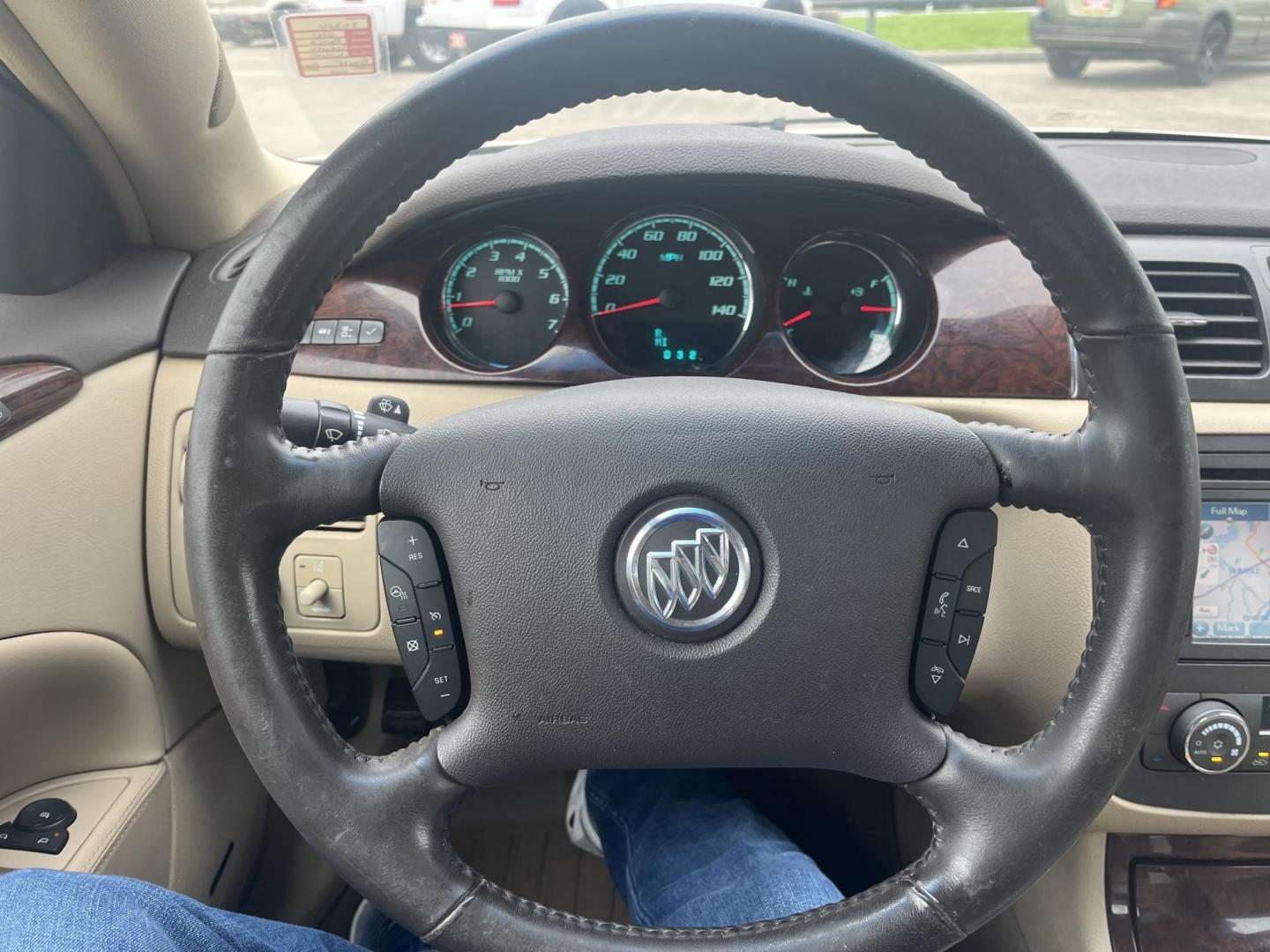 2011 white /TAN Buick Lucerne CXL Premium (1G4HJ5EMXBU) with an 3.9L V6 OHV 12V engine, 4-Speed Automatic transmission, located at 14700 Tomball Parkway 249, Houston, TX, 77086, (281) 444-2200, 29.928619, -95.504074 - Photo#18