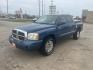 2006 blue /black Dodge Dakota SLT Quad Cab 4WD (1D7HW48K16S) with an 3.7L V6 SOHC 12V engine, Automatic Overdrive transmission, located at 14700 Tomball Parkway 249, Houston, TX, 77086, (281) 444-2200, 29.928619, -95.504074 - Photo#2