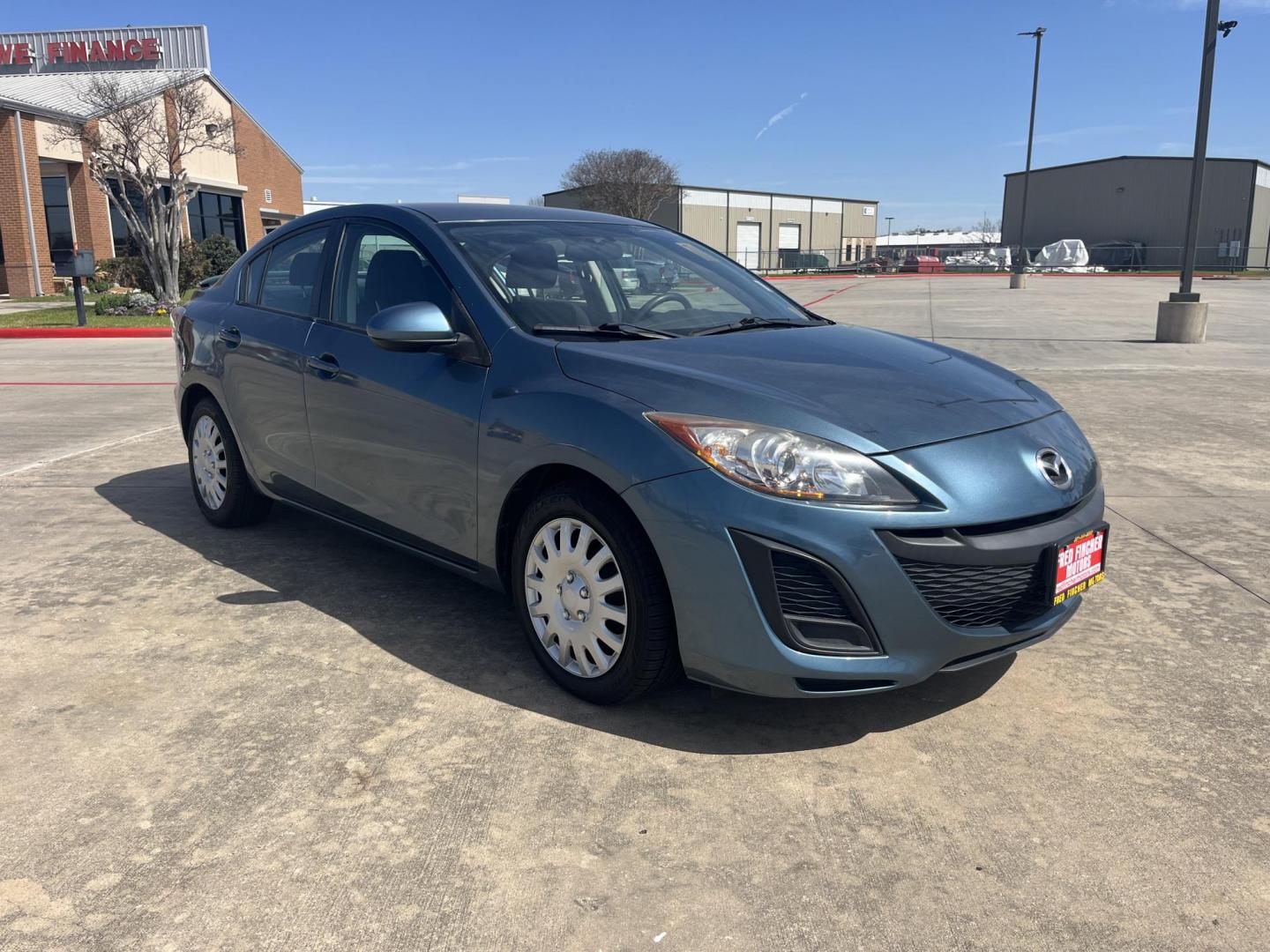 2010 blue /black Mazda MAZDA3 Unknown (JM1BL1SF1A1) , Automatic Overdrive transmission, located at 14700 Tomball Parkway 249, Houston, TX, 77086, (281) 444-2200, 29.928619, -95.504074 - Photo#0