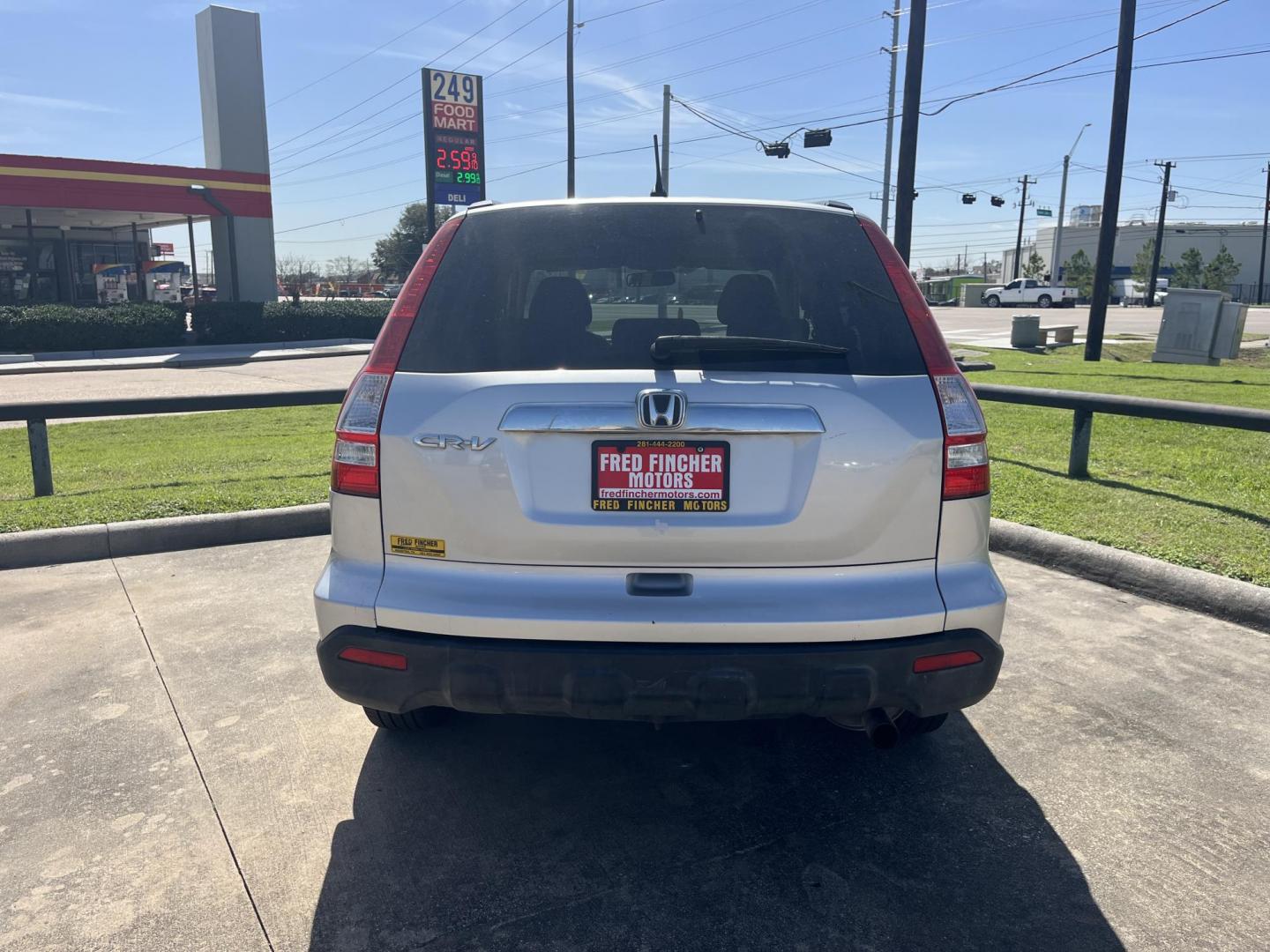 2009 silver /black Honda CR-V EX 2WD 5-Speed AT (3CZRE38559G) with an 2.4L L4 DOHC 16V engine, 5-Speed Automatic transmission, located at 14700 Tomball Parkway 249, Houston, TX, 77086, (281) 444-2200, 29.928619, -95.504074 - Photo#5