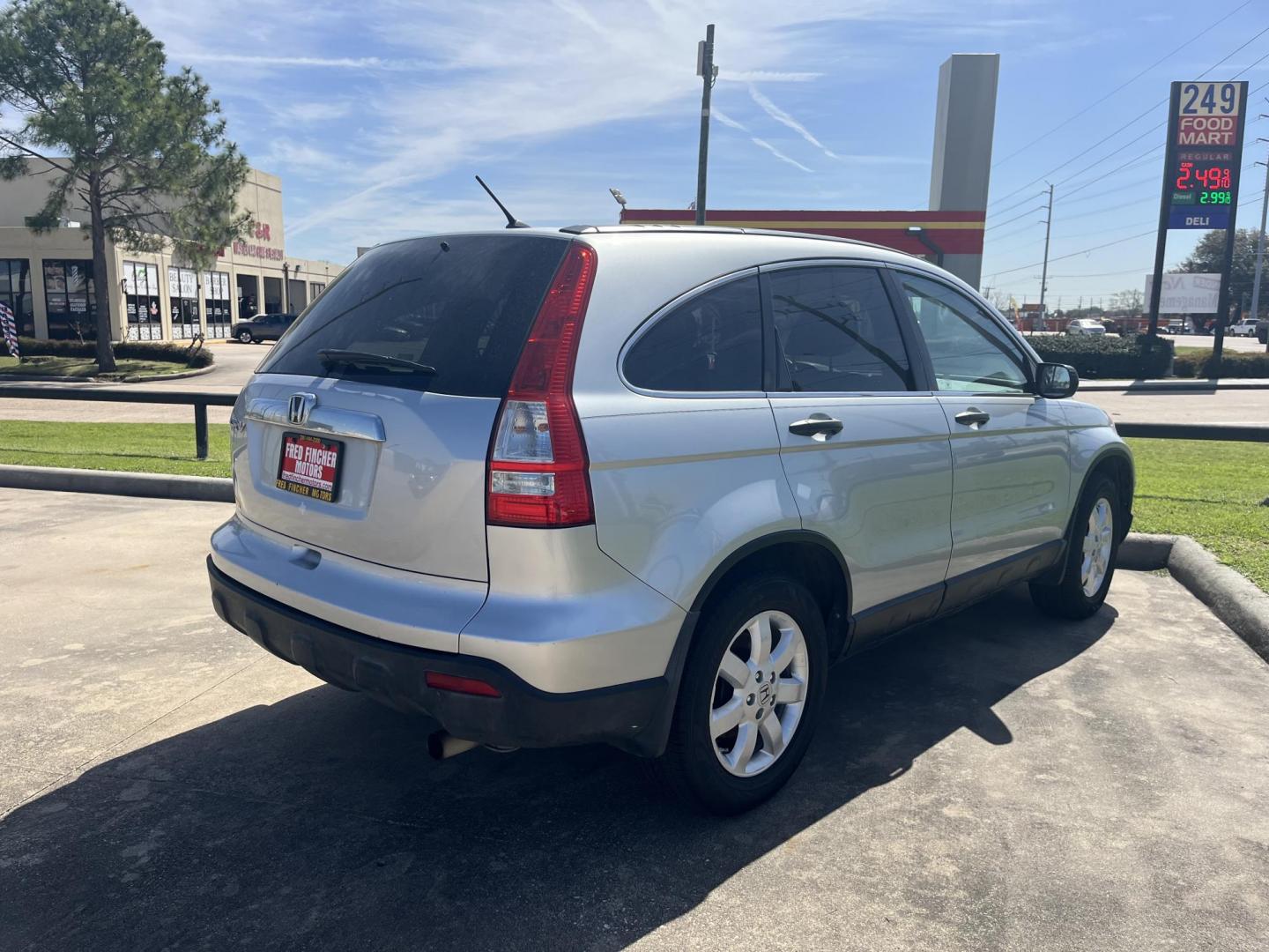 2009 silver /black Honda CR-V EX 2WD 5-Speed AT (3CZRE38559G) with an 2.4L L4 DOHC 16V engine, 5-Speed Automatic transmission, located at 14700 Tomball Parkway 249, Houston, TX, 77086, (281) 444-2200, 29.928619, -95.504074 - Photo#8