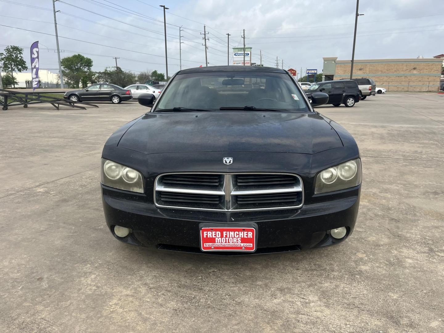 2007 black /black Dodge Charger SE (2B3KA43GX7H) with an 3.5L V6 SOHC 24V engine, 5-Speed Automatic Overdrive transmission, located at 14700 Tomball Parkway 249, Houston, TX, 77086, (281) 444-2200, 29.928619, -95.504074 - Photo#1