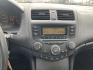 2005 silver /gray Honda Accord LX sedan AT (3HGCM56405G) with an 2.4L L4 DOHC 16V engine, 5-Speed Automatic Overdrive transmission, located at 14700 Tomball Parkway 249, Houston, TX, 77086, (281) 444-2200, 29.928619, -95.504074 - Photo#15