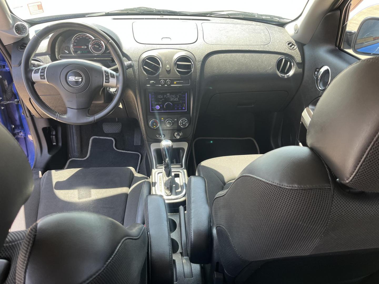 2008 blue /black Chevrolet HHR SS (3GNDA63XX8S) with an 2.0L L4 DOHC 16V SUPERCHARGER engine, 5-Speed Manual Overdrive transmission, located at 14700 Tomball Parkway 249, Houston, TX, 77086, (281) 444-2200, 29.928619, -95.504074 - Photo#11