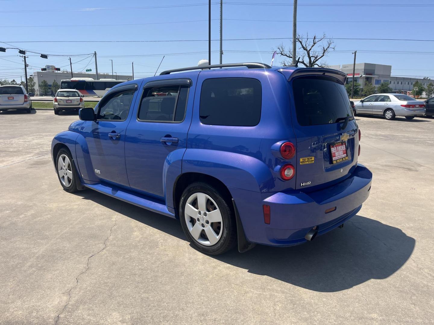 2008 blue /black Chevrolet HHR SS (3GNDA63XX8S) with an 2.0L L4 DOHC 16V SUPERCHARGER engine, 5-Speed Manual Overdrive transmission, located at 14700 Tomball Parkway 249, Houston, TX, 77086, (281) 444-2200, 29.928619, -95.504074 - Photo#4