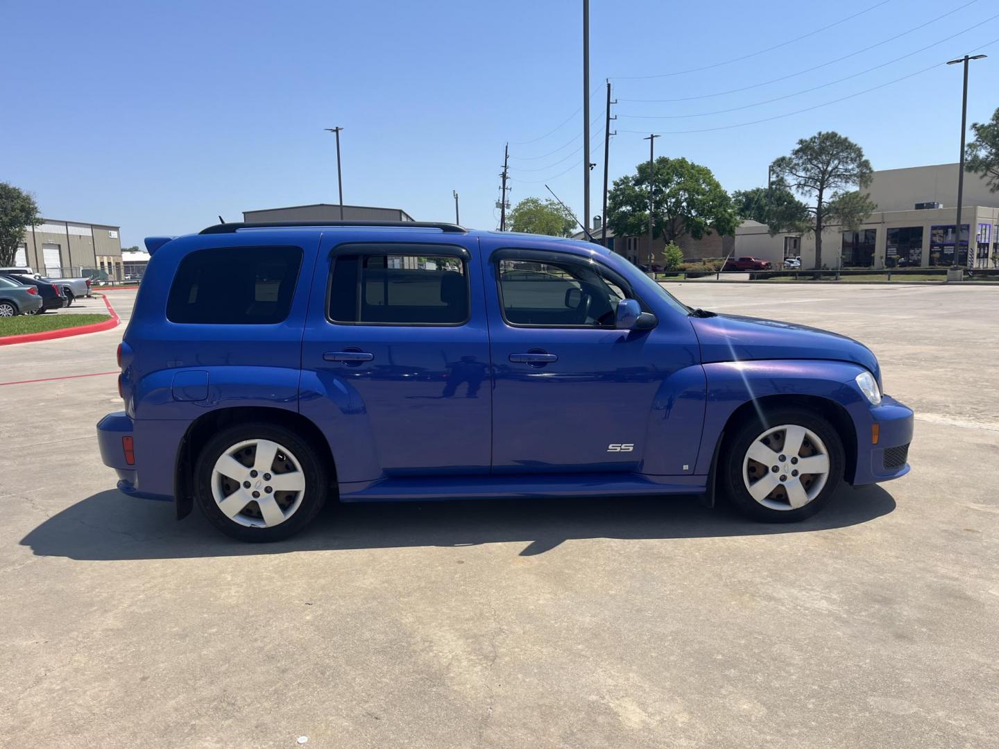 2008 blue /black Chevrolet HHR SS (3GNDA63XX8S) with an 2.0L L4 DOHC 16V SUPERCHARGER engine, 5-Speed Manual Overdrive transmission, located at 14700 Tomball Parkway 249, Houston, TX, 77086, (281) 444-2200, 29.928619, -95.504074 - Photo#6