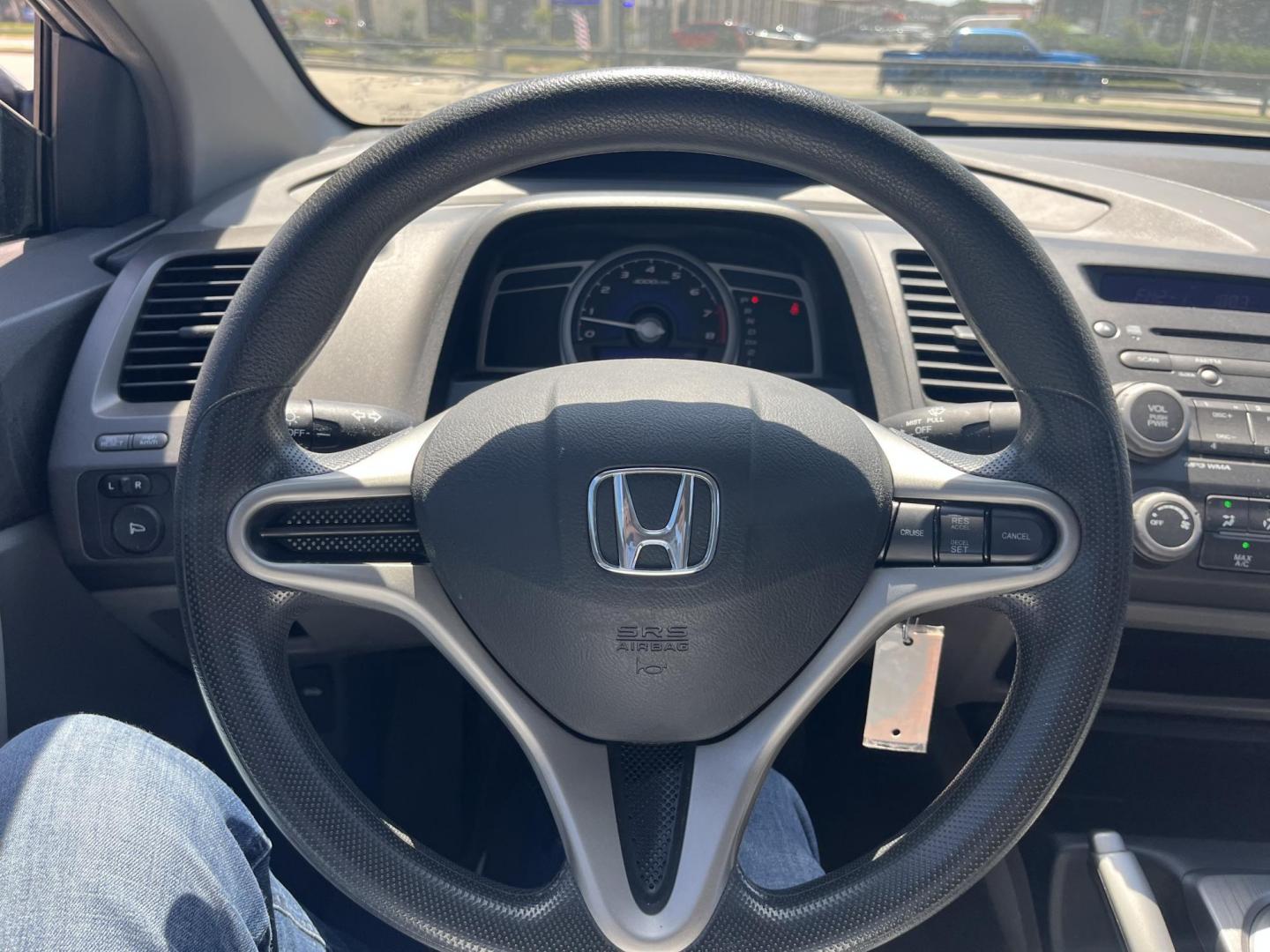 2011 silver /Gray Honda Civic LX Coupe 5-Speed AT (2HGFG1B68BH) with an 1.8L L4 SOHC 16V engine, 5-Speed Automatic transmission, located at 14700 Tomball Parkway 249, Houston, TX, 77086, (281) 444-2200, 29.928619, -95.504074 - Photo#16