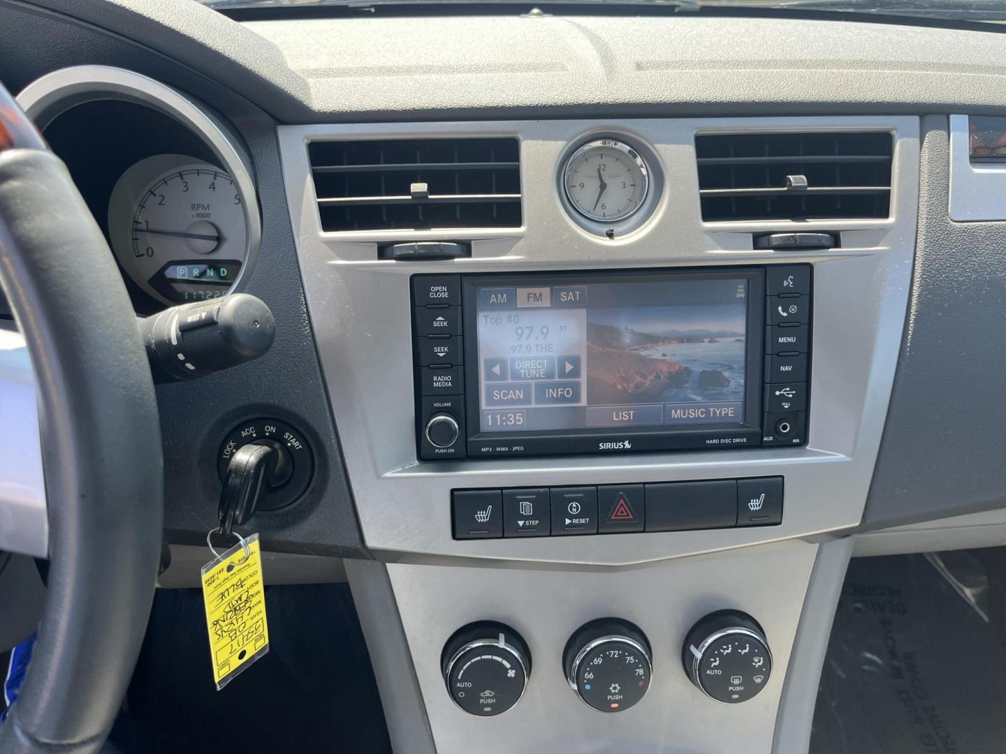 2008 blue /Gray Chrysler Sebring Convertible Limited (1C3LC65M28N) with an 3.5L V6 SOHC 24V engine, 6-Speed Automatic Overdrive transmission, located at 14700 Tomball Parkway 249, Houston, TX, 77086, (281) 444-2200, 29.928619, -95.504074 - Photo#15