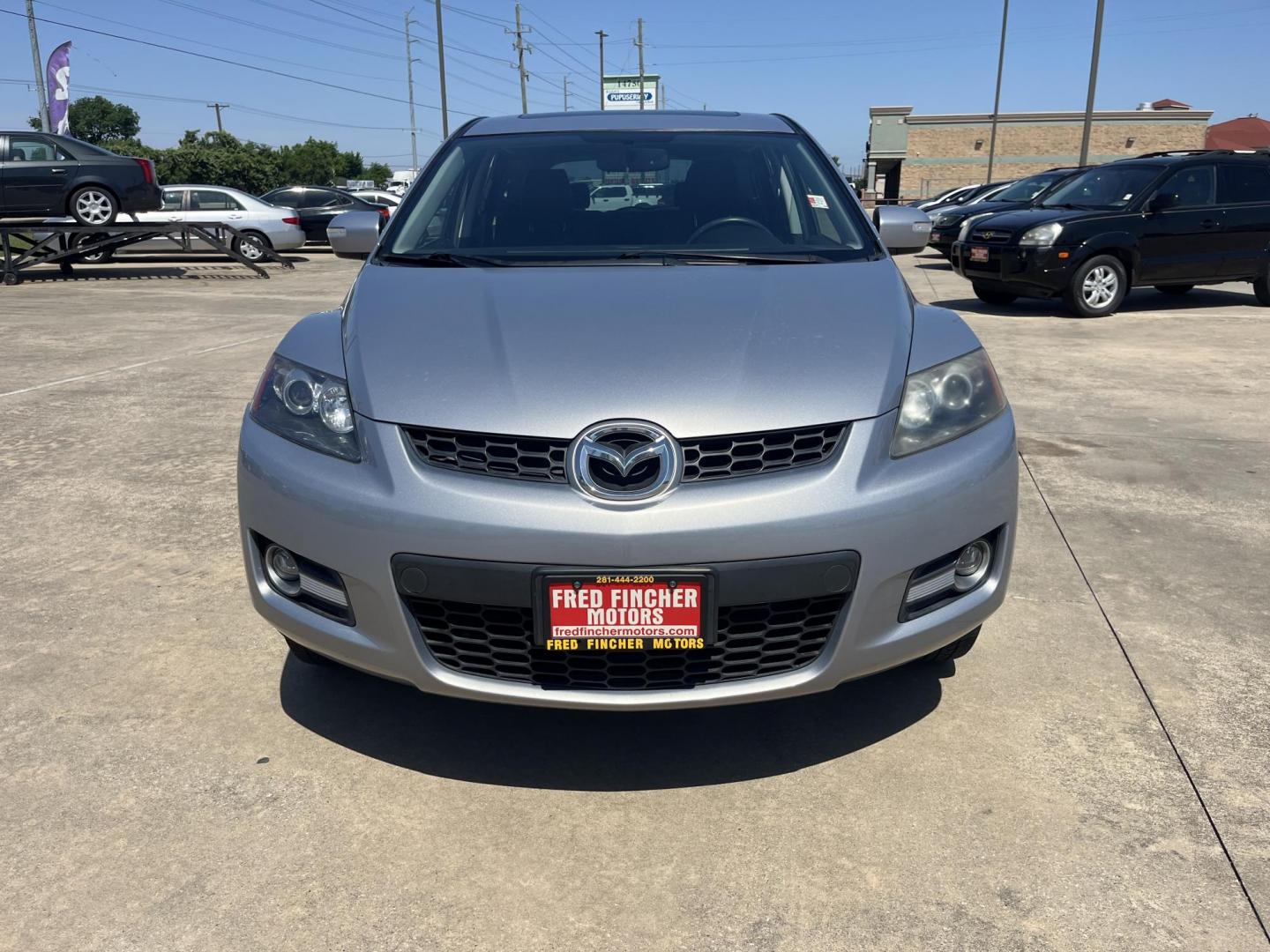 2009 Green /Black Mazda CX-7 Grand Touring AWD (JM3ER293890) with an 2.3L L4 DOHC 16V TURBO engine, 6-Speed Automatic transmission, located at 14700 Tomball Parkway 249, Houston, TX, 77086, (281) 444-2200, 29.928619, -95.504074 - Photo#1