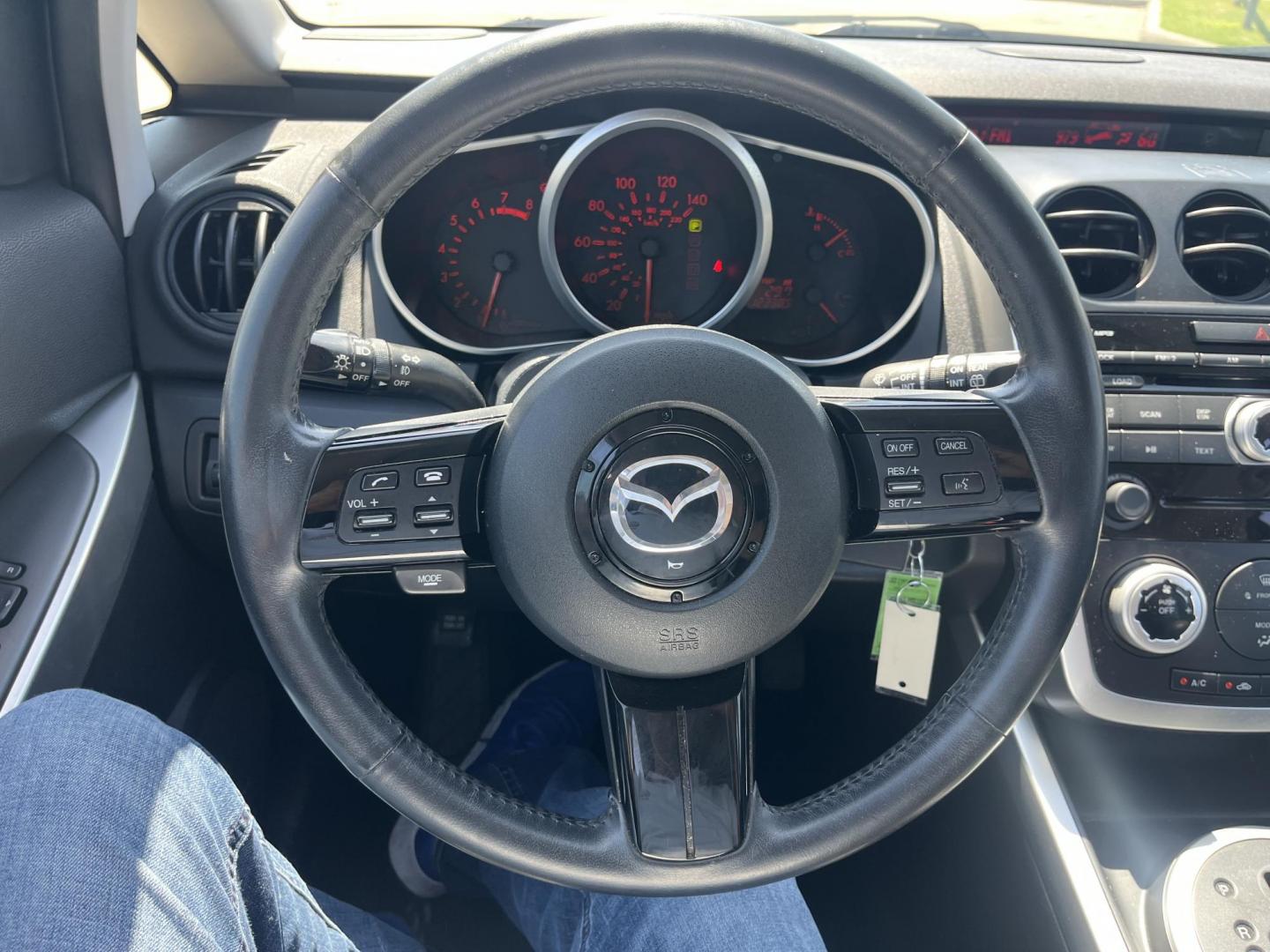 2009 Green /Black Mazda CX-7 Grand Touring AWD (JM3ER293890) with an 2.3L L4 DOHC 16V TURBO engine, 6-Speed Automatic transmission, located at 14700 Tomball Parkway 249, Houston, TX, 77086, (281) 444-2200, 29.928619, -95.504074 - Photo#16