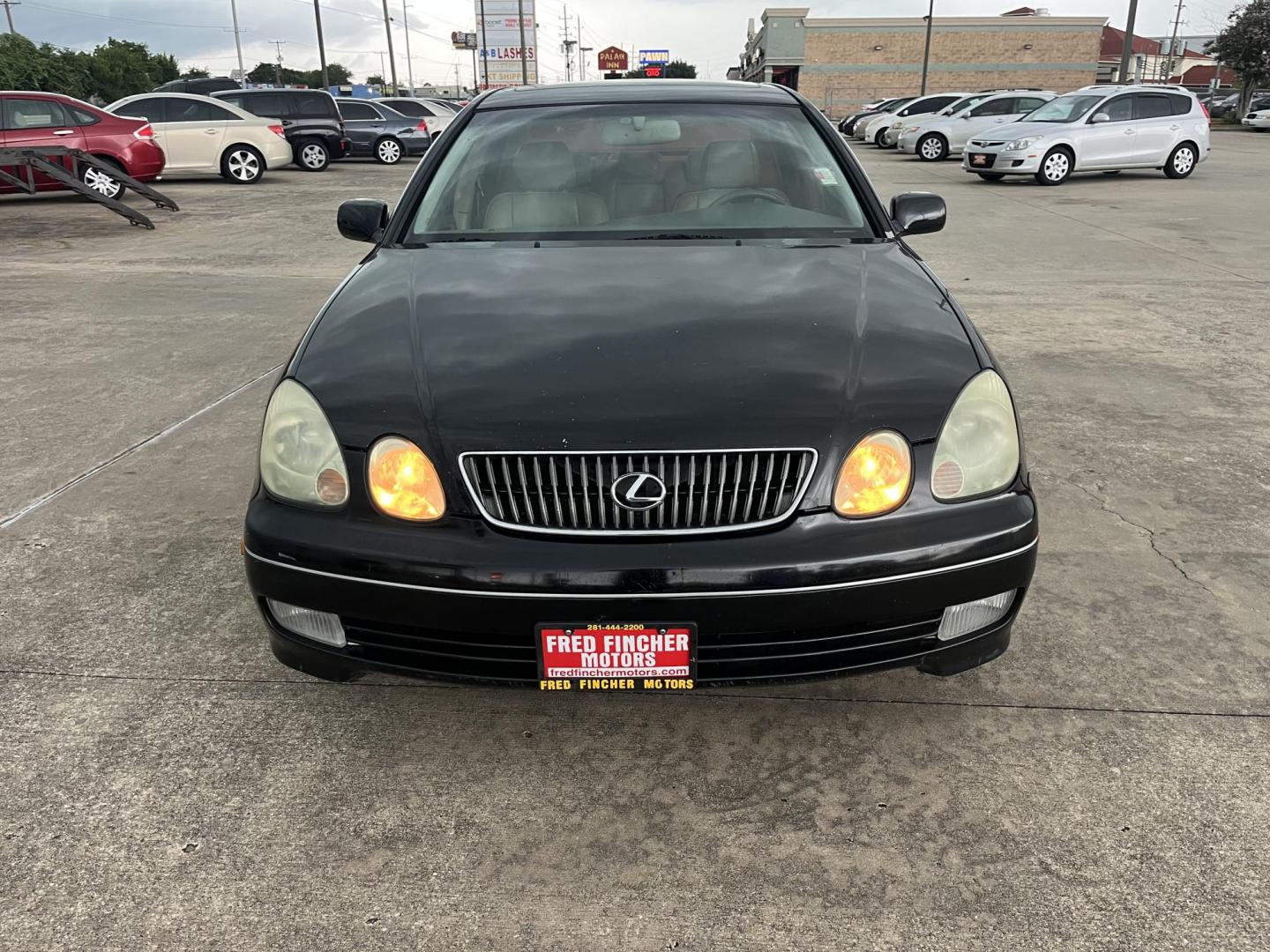 2002 black /Tan Lexus GS GS 300 (JT8BD69S020) with an 3.0L L6 DOHC 24V engine, 5-Speed Automatic Overdrive transmission, located at 14700 Tomball Parkway 249, Houston, TX, 77086, (281) 444-2200, 29.928619, -95.504074 - Photo#1