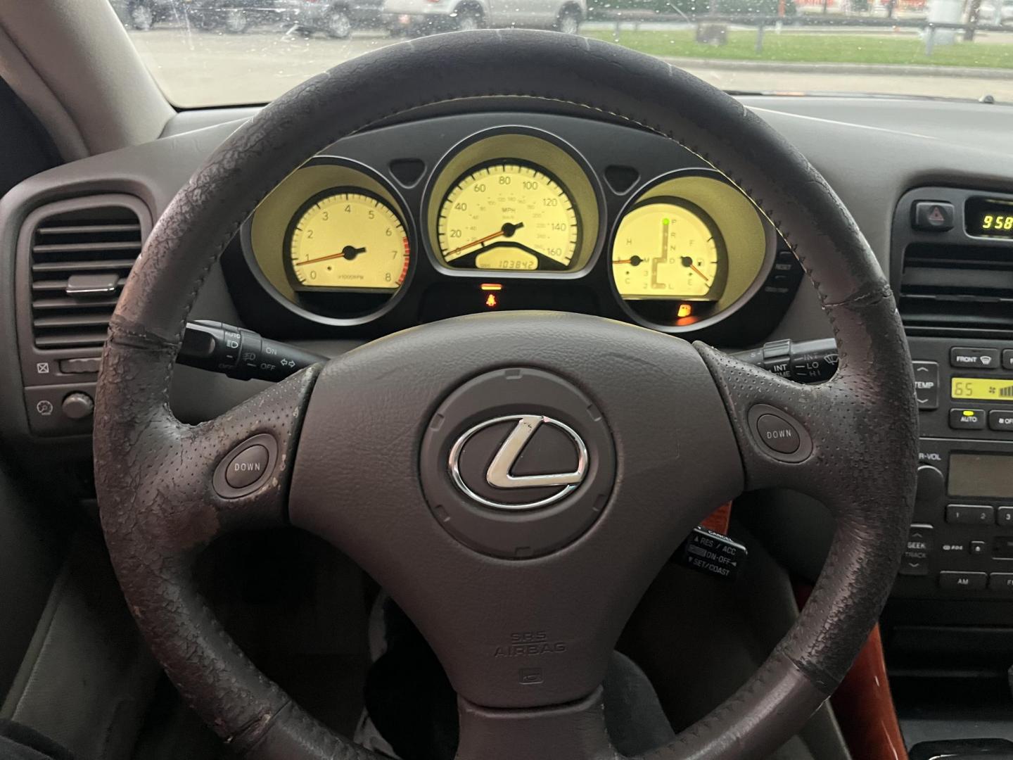 2002 black /Tan Lexus GS GS 300 (JT8BD69S020) with an 3.0L L6 DOHC 24V engine, 5-Speed Automatic Overdrive transmission, located at 14700 Tomball Parkway 249, Houston, TX, 77086, (281) 444-2200, 29.928619, -95.504074 - Photo#15