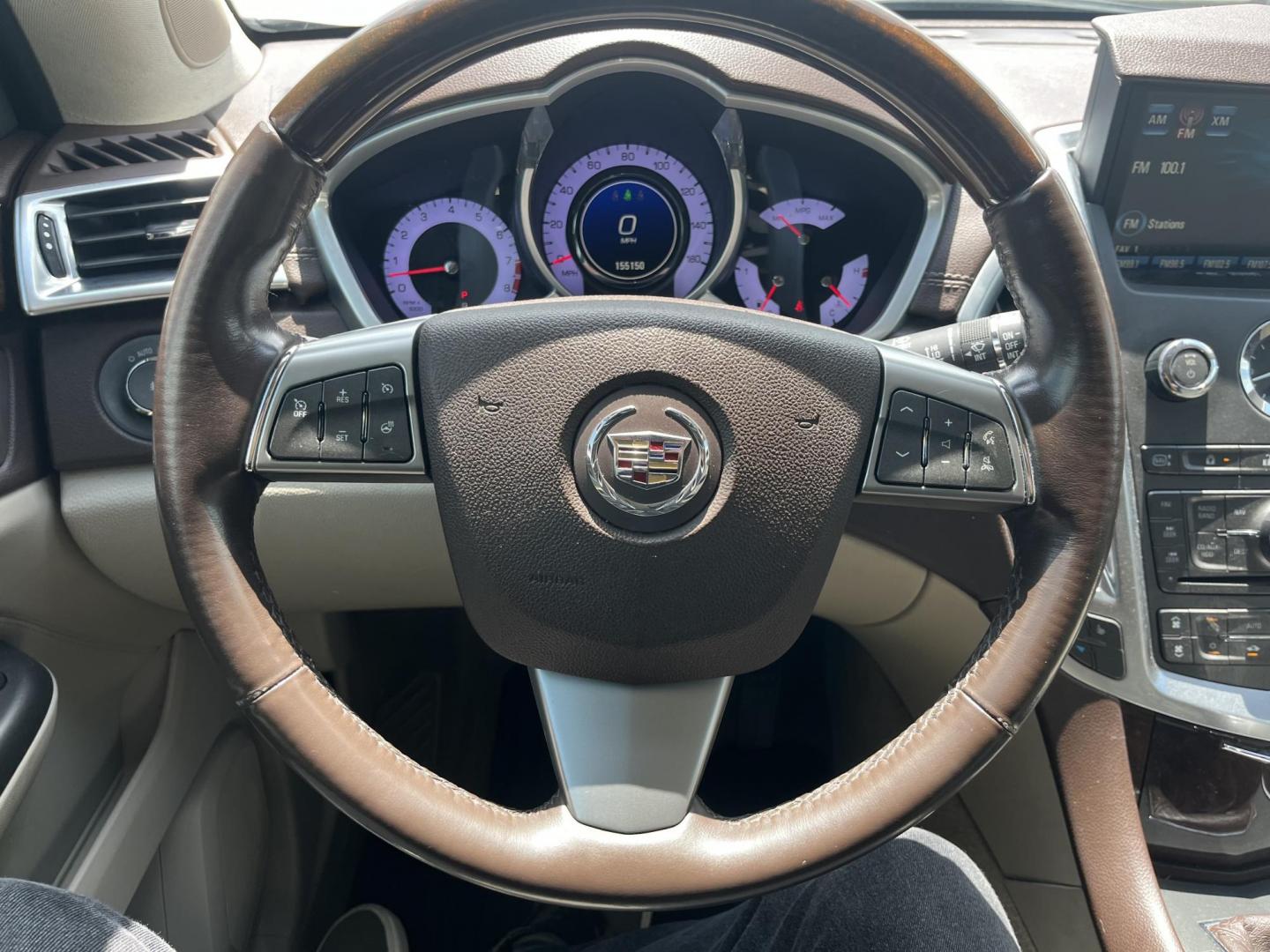 2012 Brown /Tan Cadillac SRX Performance (3GYFNBE39CS) with an 3.6L V6 DOHC 24V FFV engine, 6-Speed Automatic transmission, located at 14700 Tomball Parkway 249, Houston, TX, 77086, (281) 444-2200, 29.928619, -95.504074 - Photo#16