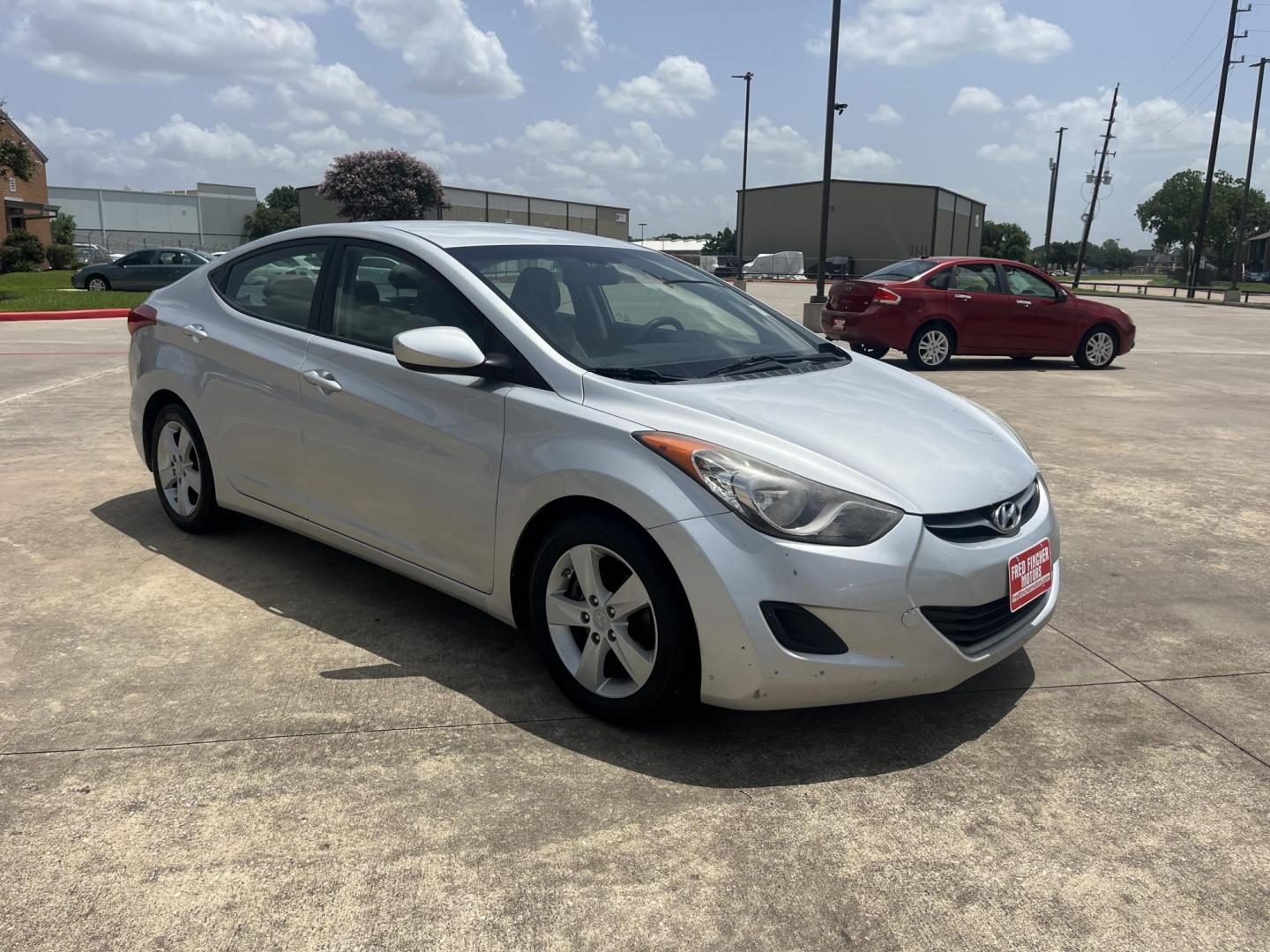 2011 silver /Gray Hyundai Elantra GLS A/T (KMHDH4AE9BU) with an 1.8L L4 DOHC 16V engine, 6-Speed Automatic transmission, located at 14700 Tomball Parkway 249, Houston, TX, 77086, (281) 444-2200, 29.928619, -95.504074 - Photo#0