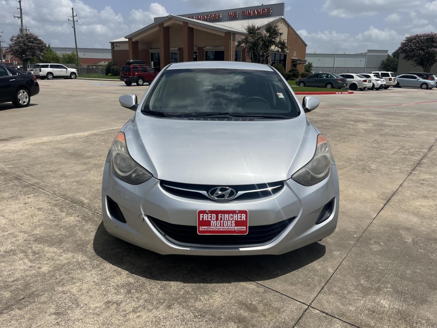 2011 silver /Gray Hyundai Elantra GLS A/T (KMHDH4AE9BU) with an 1.8L L4 DOHC 16V engine, 6-Speed Automatic transmission, located at 14700 Tomball Parkway 249, Houston, TX, 77086, (281) 444-2200, 29.928619, -95.504074 - Photo#1